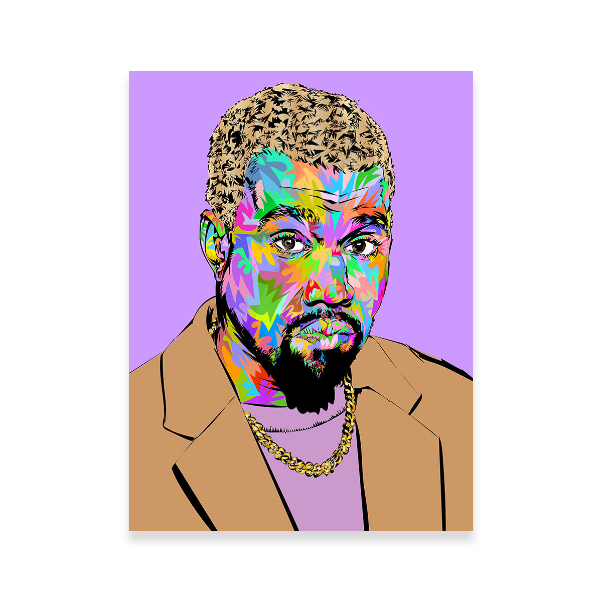 Kanye West Color Wall Art