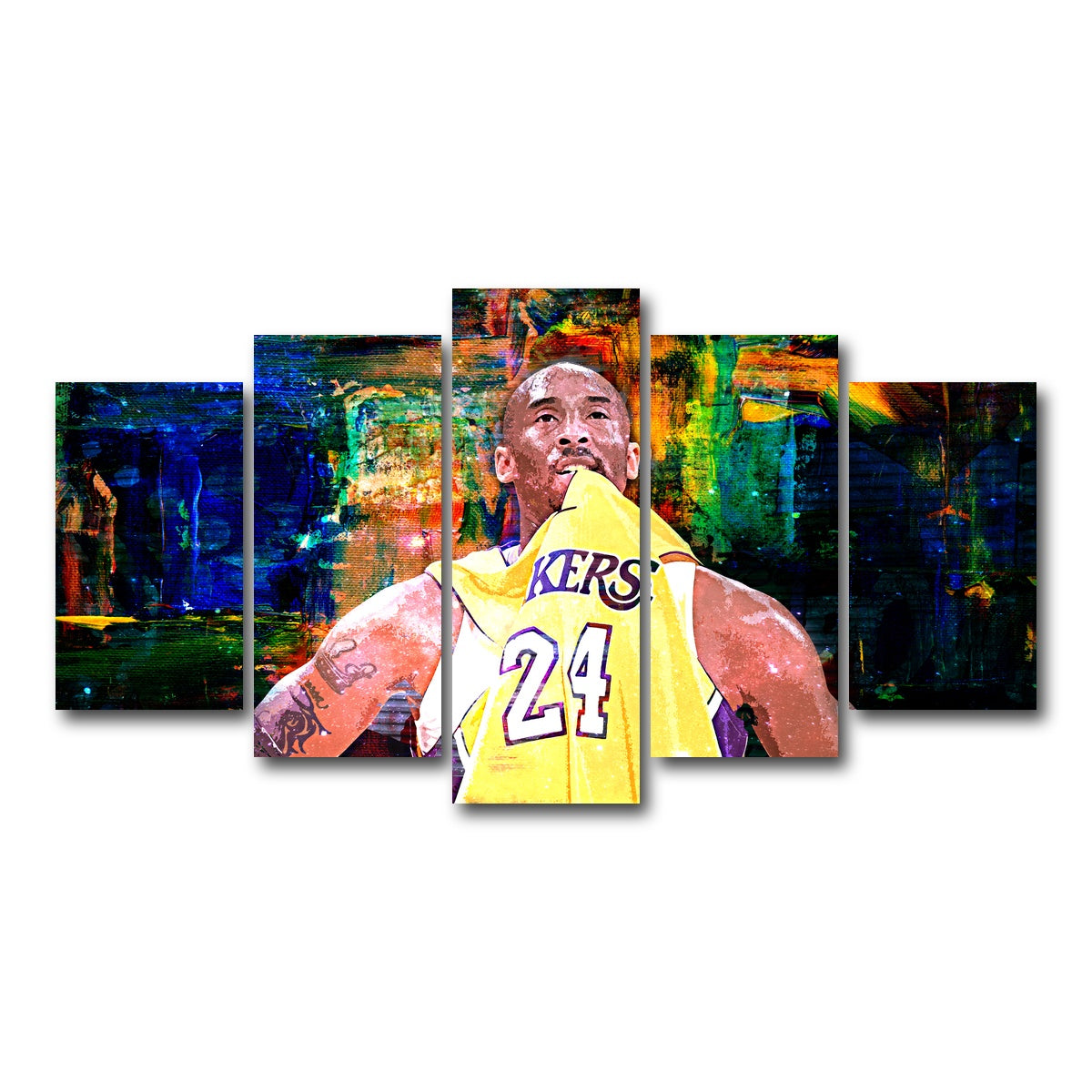 AUTO-MOCKUP WHITE | KB Jersey | 5 Piece | Gallery Wrap Canvas | group=5_normal