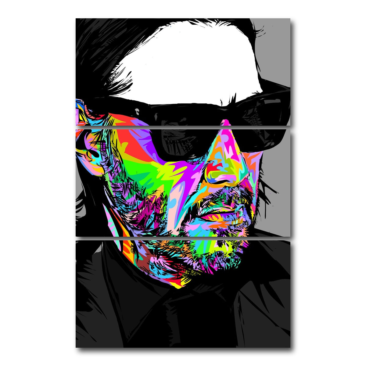 AUTO-MOCKUP WHITE | KEANU | 3 Piece | Gallery Wrap Canvas | group=12x24_stacked