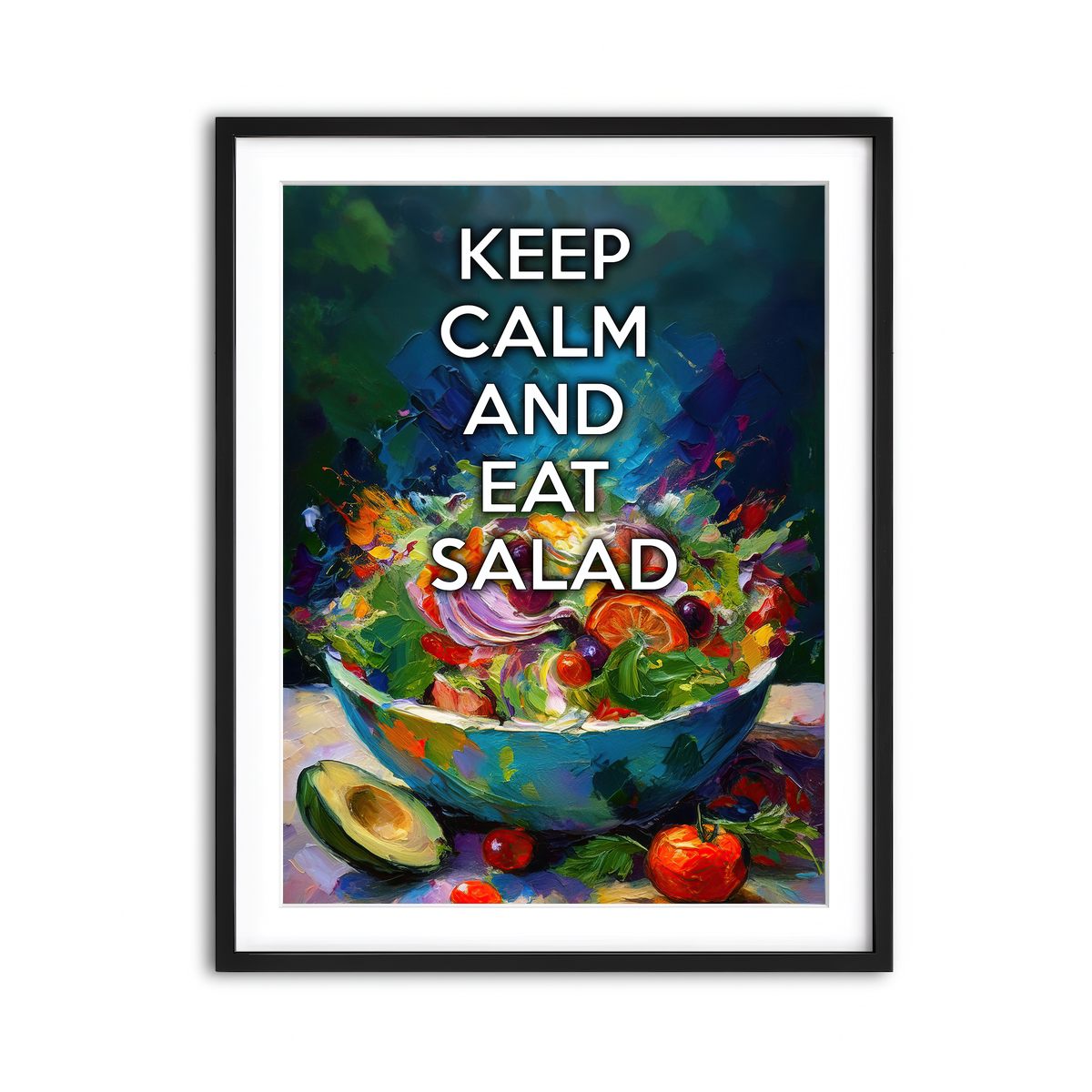 Framed Print 3x4 Black