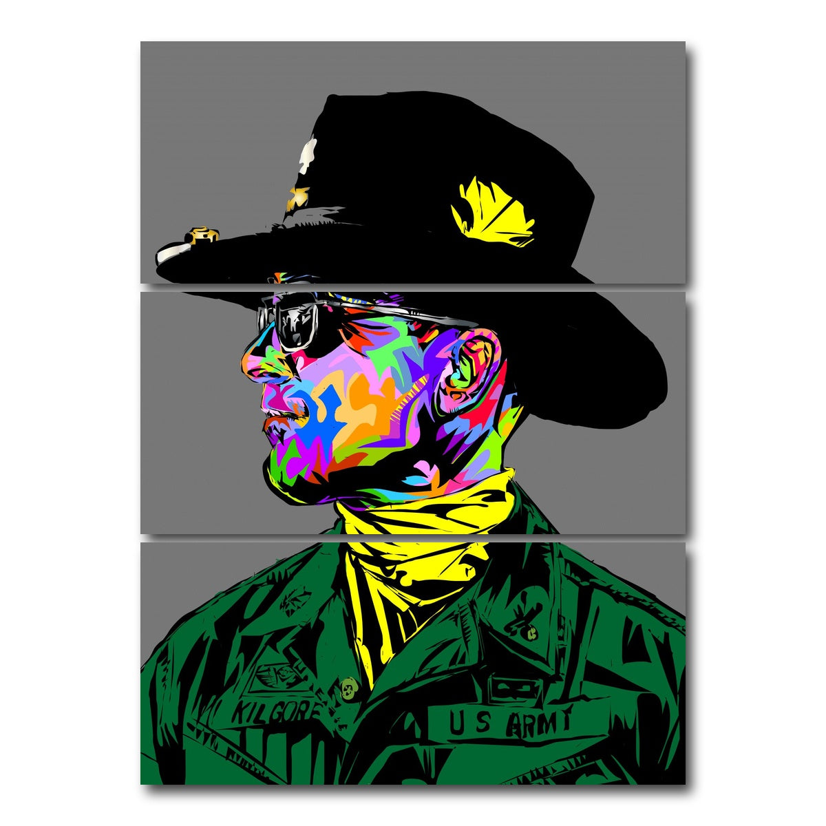 AUTO-MOCKUP WHITE | KILGORE | 3 Piece | Gallery Wrap Canvas | group=8x18_stacked