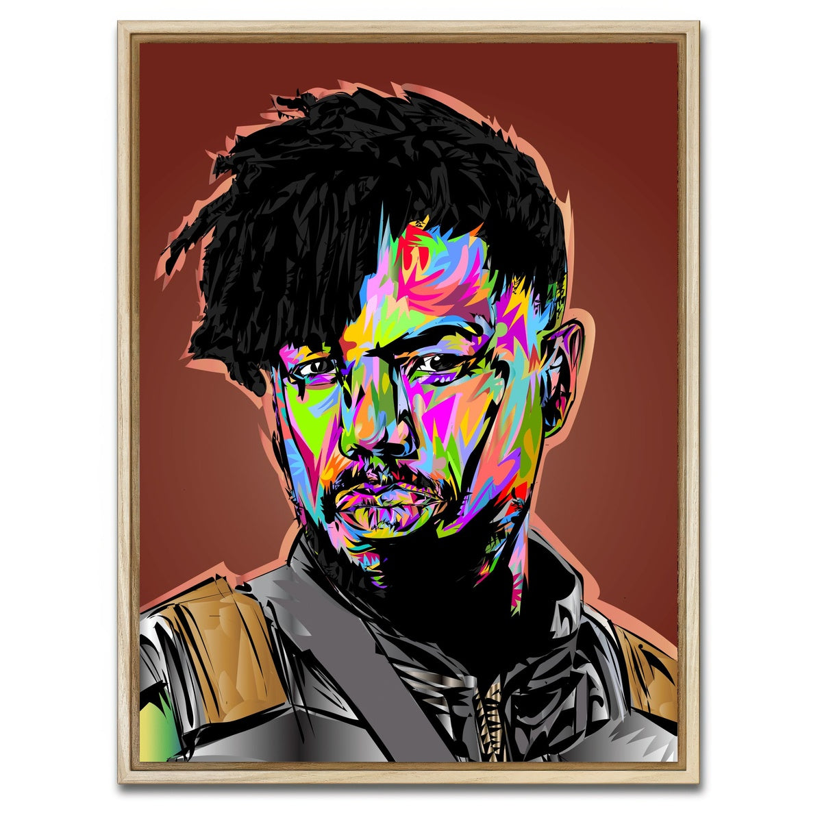 AUTO-MOCKUP WHITE | KILMONGER | 1 Piece | Natural Framed Canvas | group=3x4