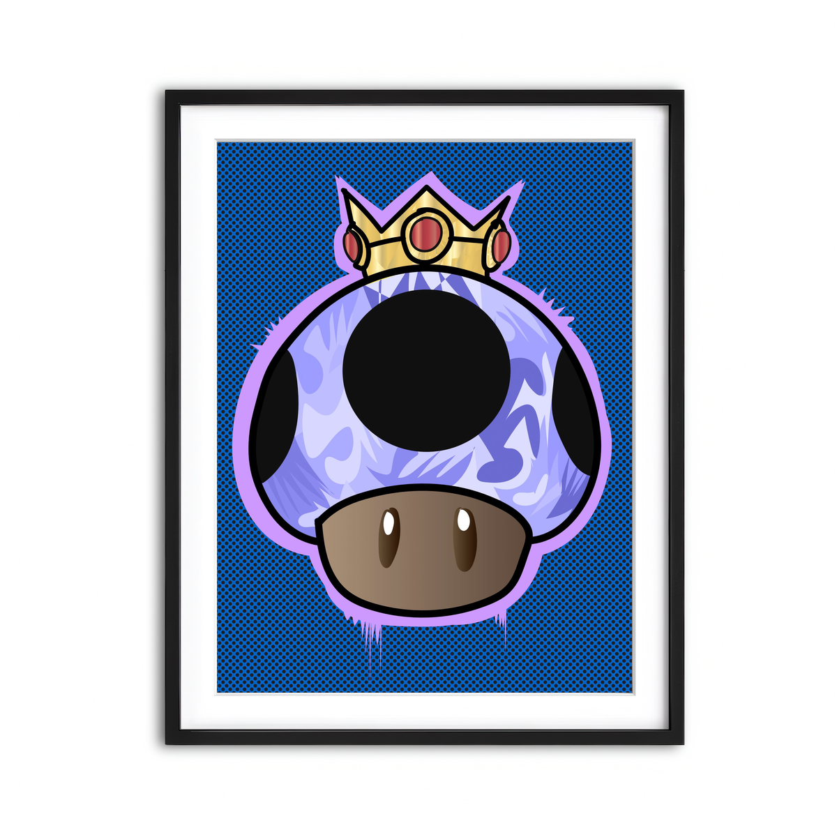 Framed Print 3x4 Black