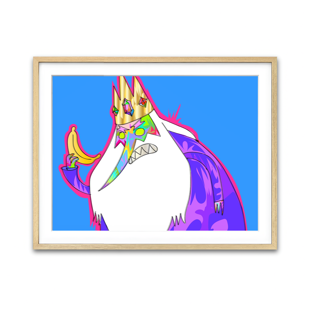 Framed Print 4x3 Natural