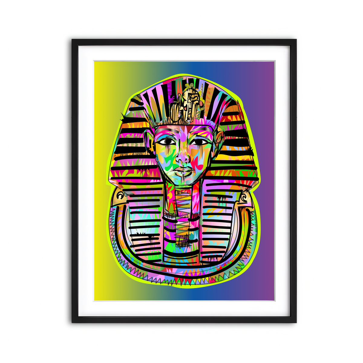 Framed Print 3x4 Black