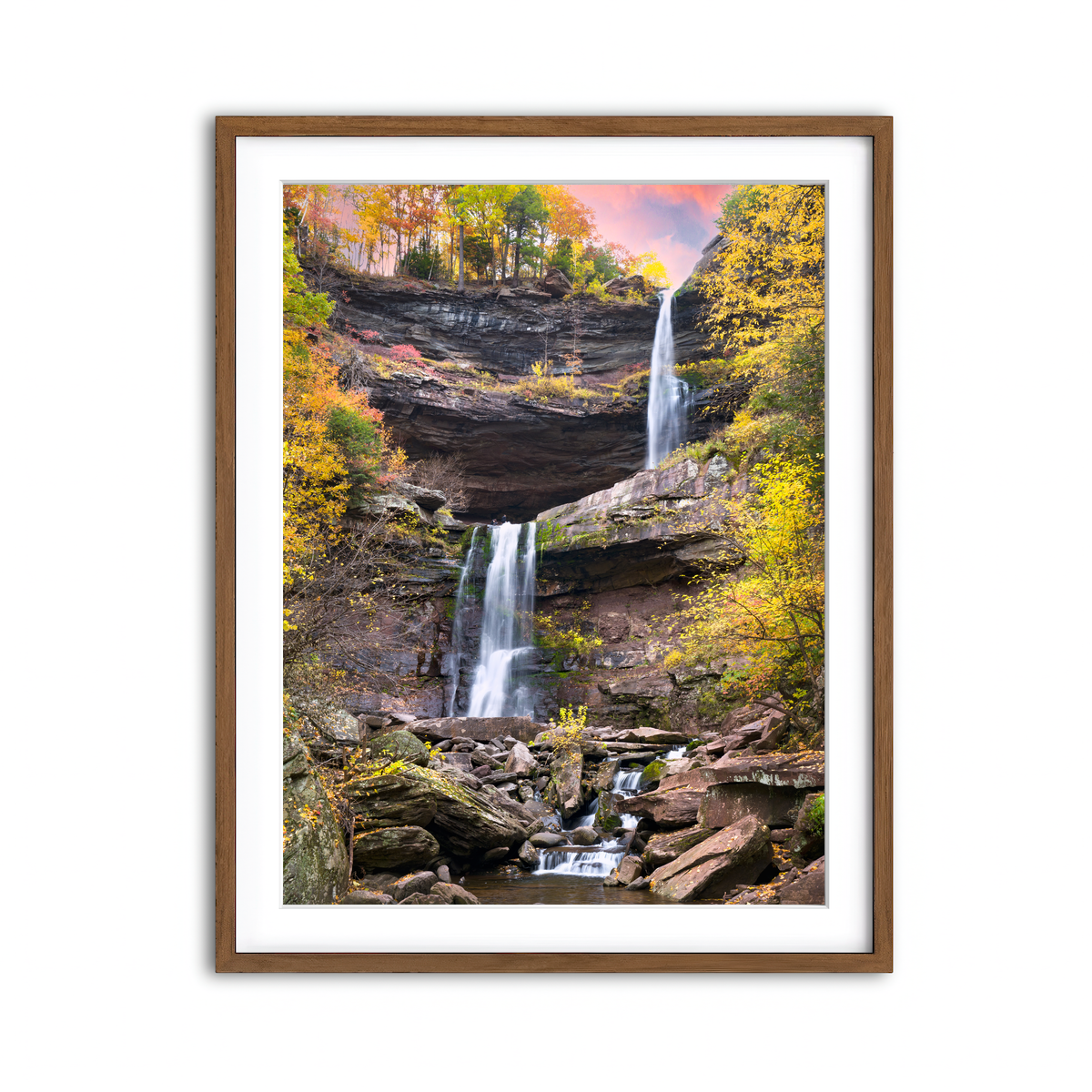 Framed Print 3x4 Walnut