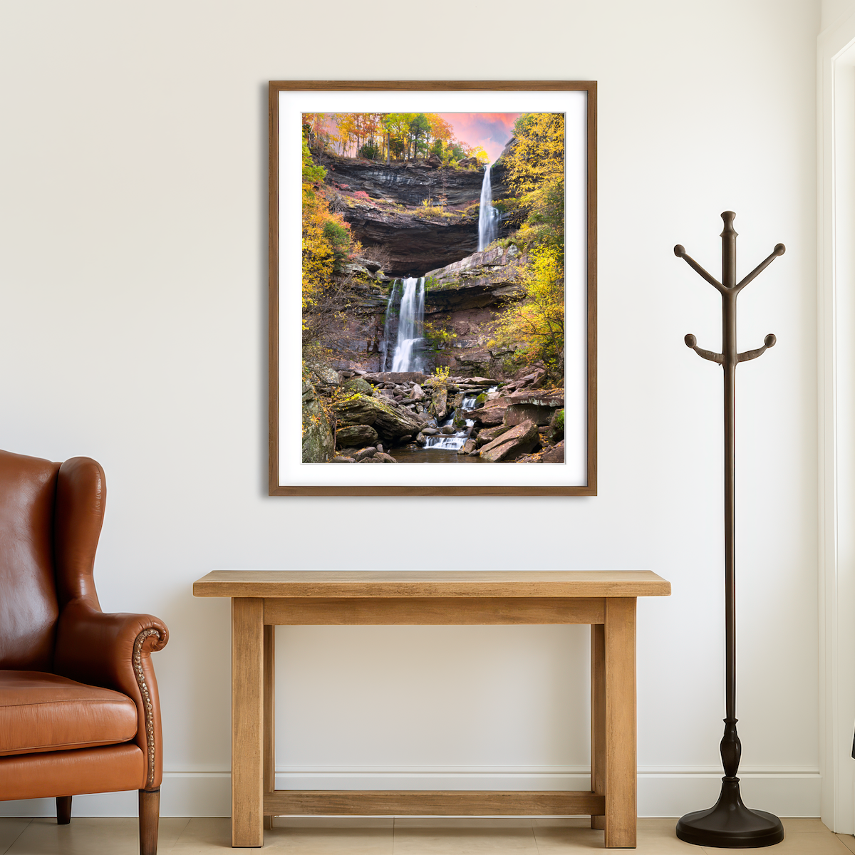 AUTO-MOCKUP ROOM | Kaaterskills Falls Wall Art