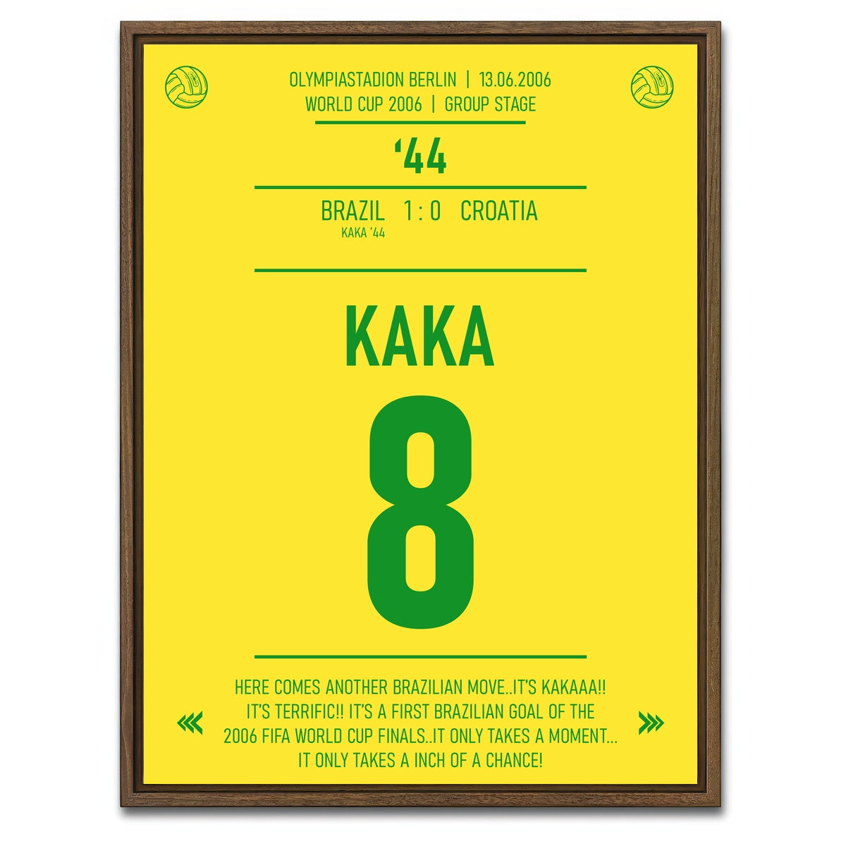 AUTO-MOCKUP WHITE | Kaka | 1 Piece | Walnut Framed Canvas | group=3x4