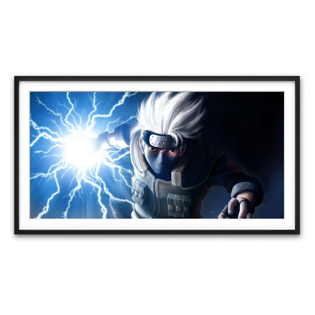 Framed Print 2x1 Black