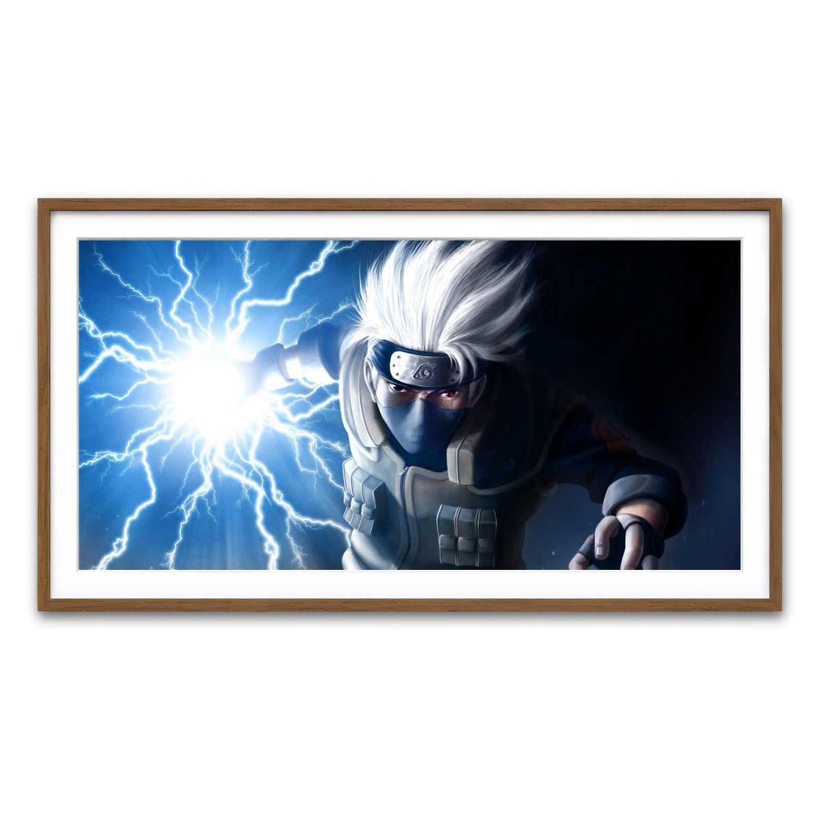 Framed Print 2x1 Walnut