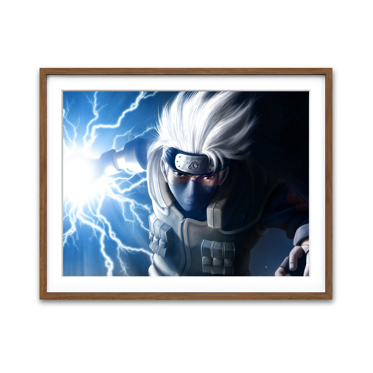 Framed Print 4x3 Walnut