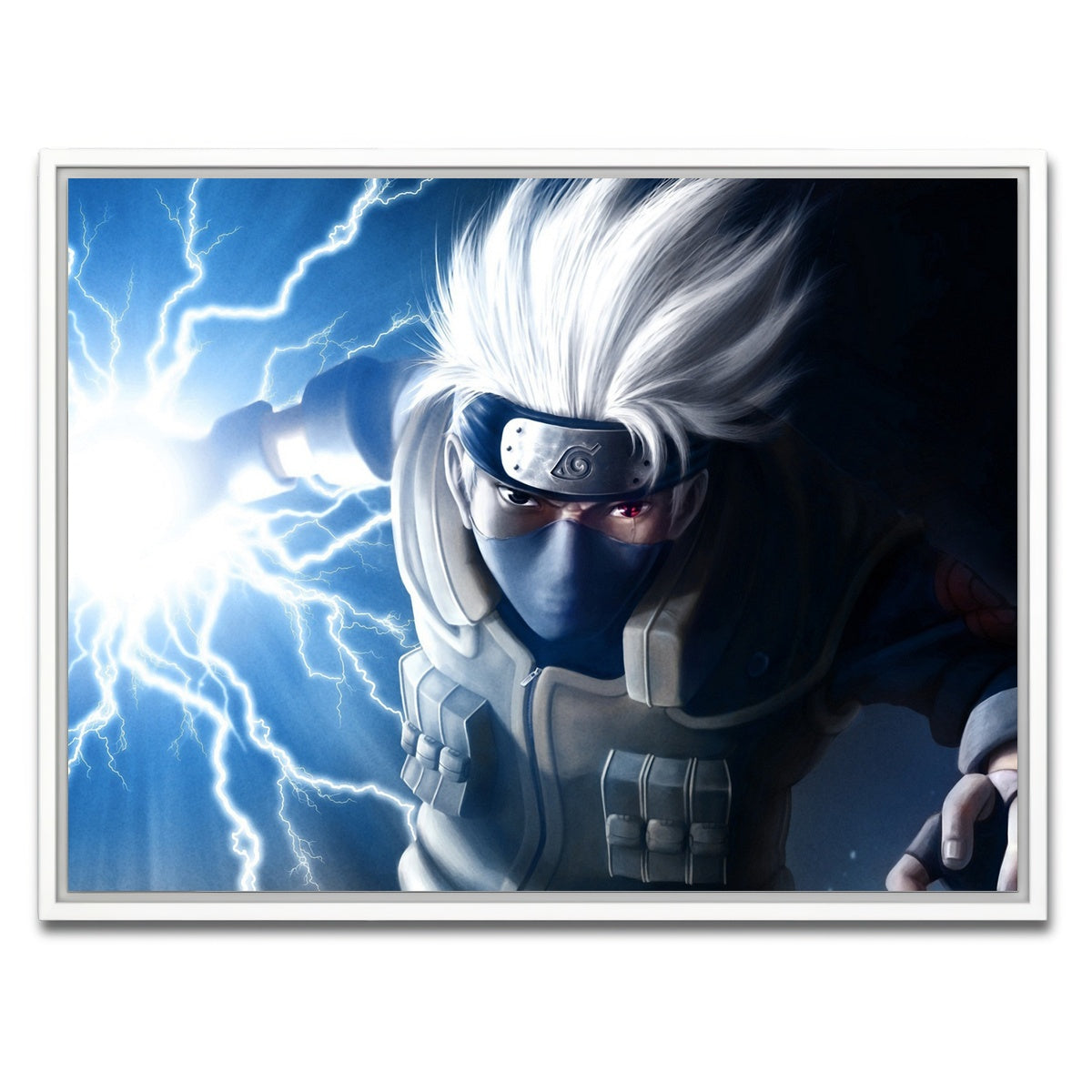 AUTO-MOCKUP WHITE | Kakashi | 1 Piece | White Framed Canvas | group=4x3