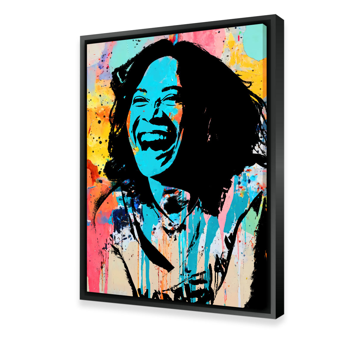 Kamala Laughing Wall Art