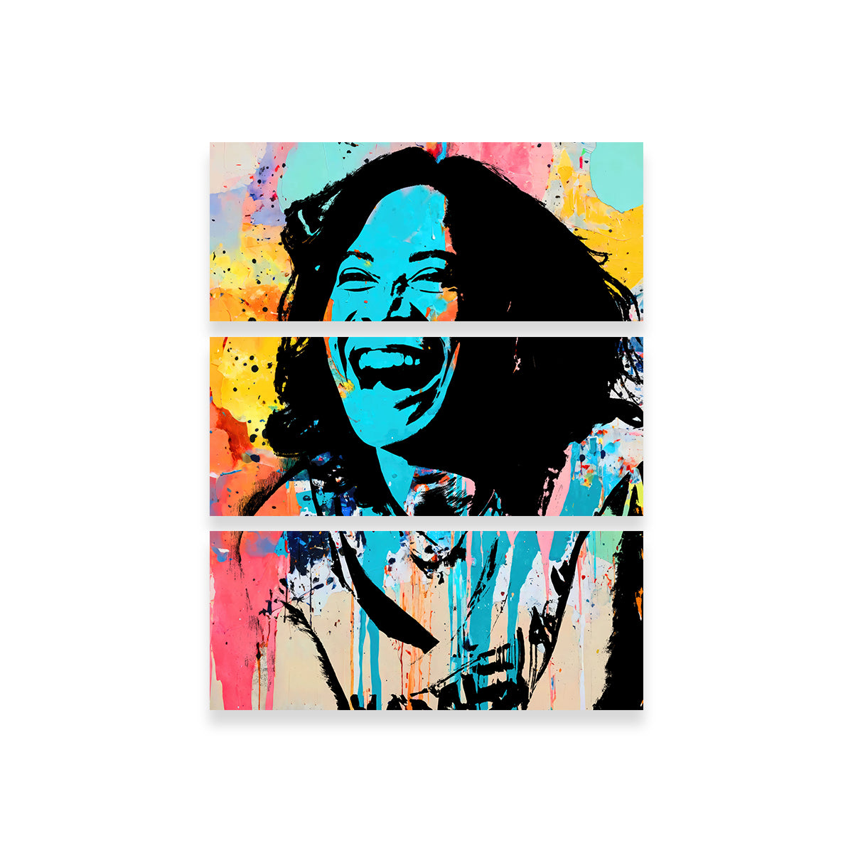 Kamala Laughing Wall Art