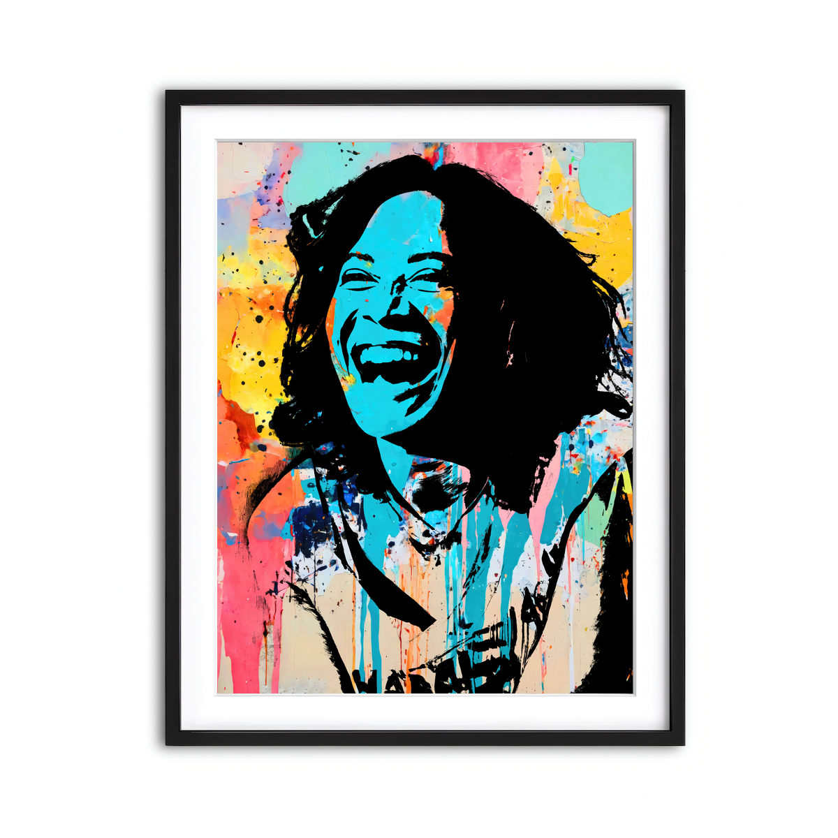 Framed Print 3x4 Black