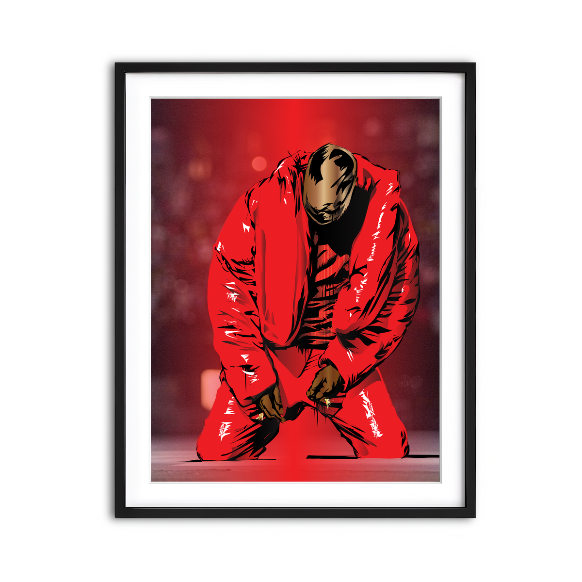 Framed Print 3x4 Black