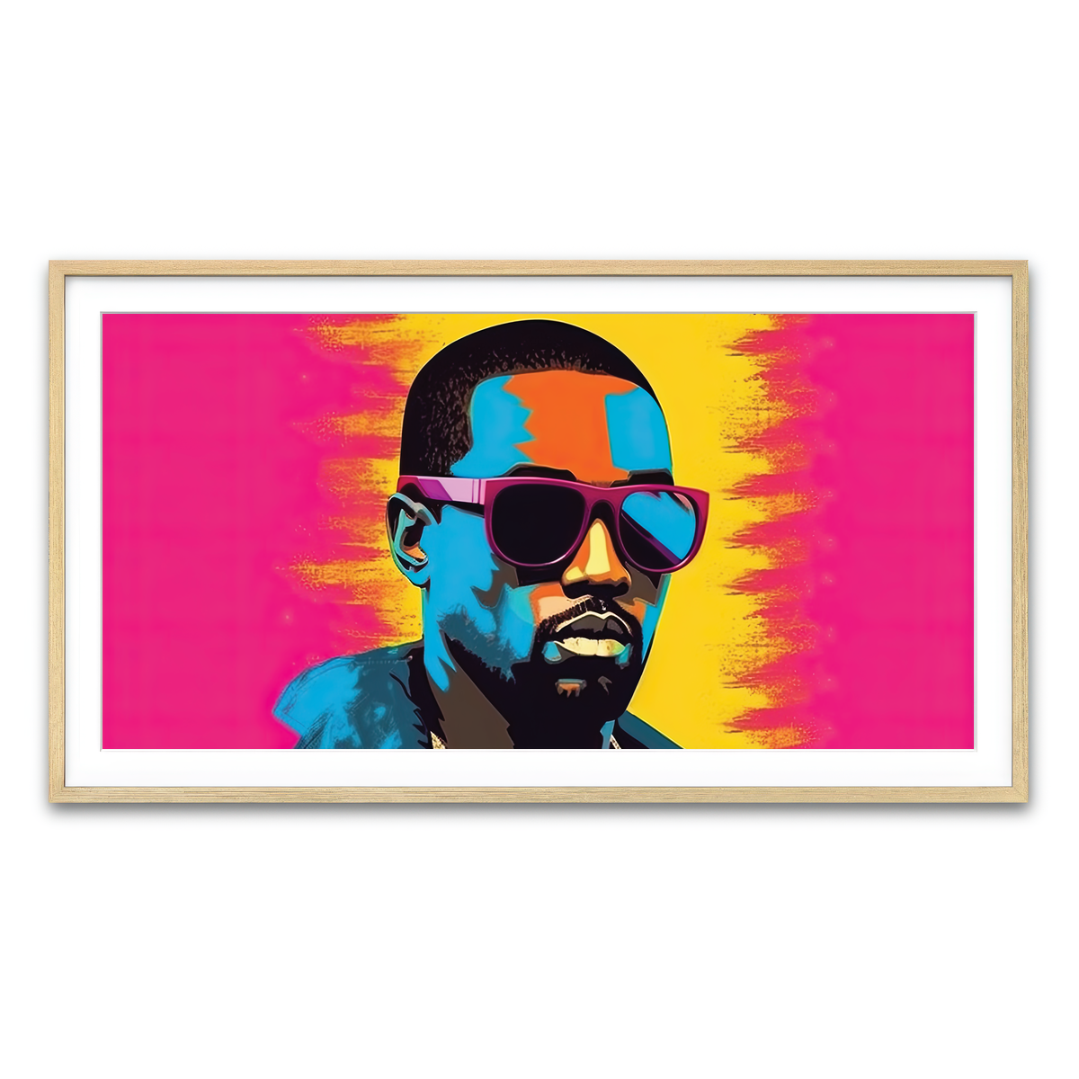 Framed Print 2x1 Natural