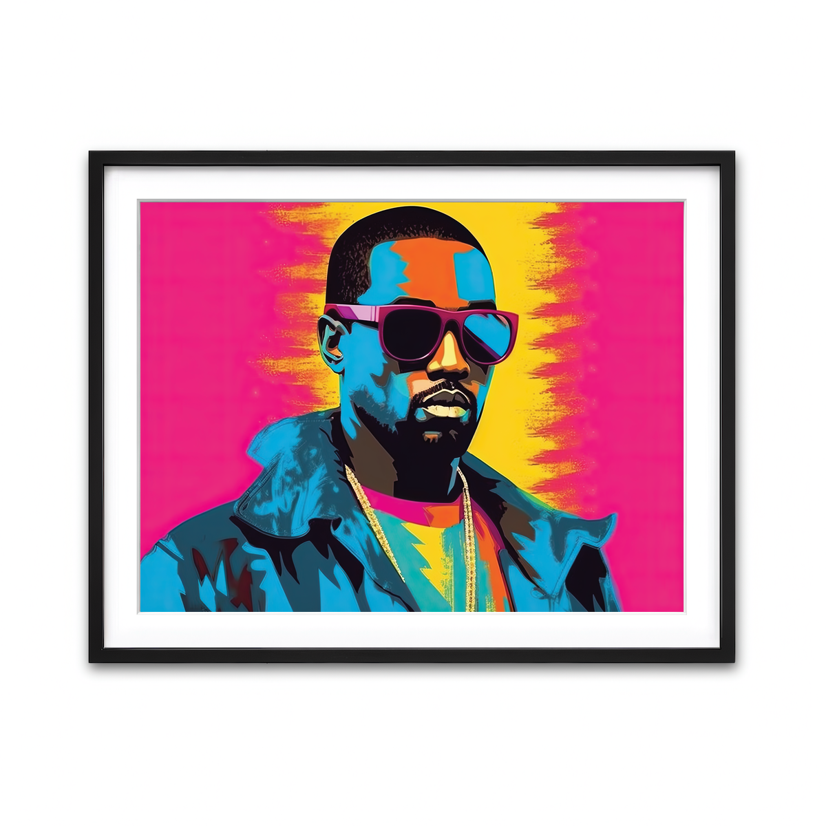 Framed Print 4x3 Black