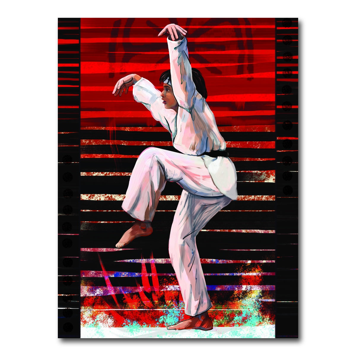 AUTO-MOCKUP WHITE | Karate Kid | 1 Piece | Gallery Wrap Canvas | group=3x4