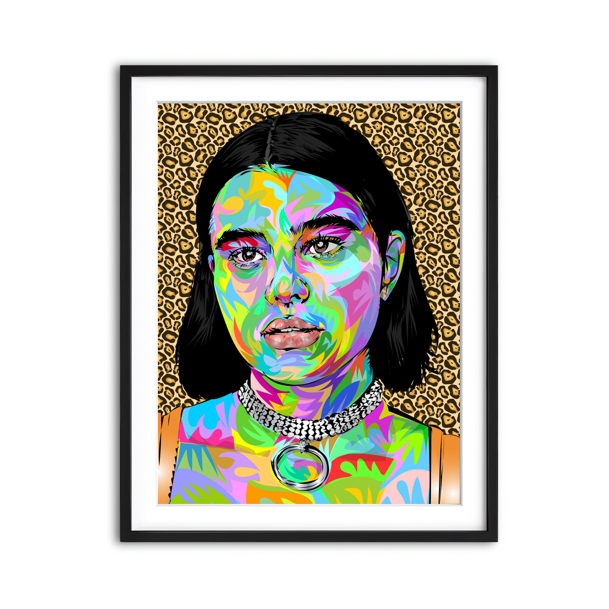 Framed Print 3x4 Black