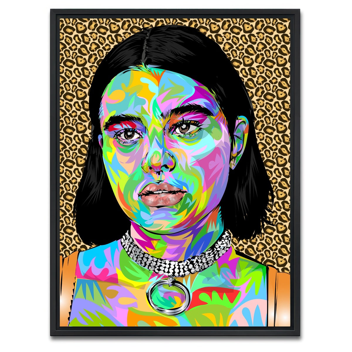 AUTO-MOCKUP WHITE | Kat Euphoria | 1 Piece | Black Framed Canvas | group=3x4