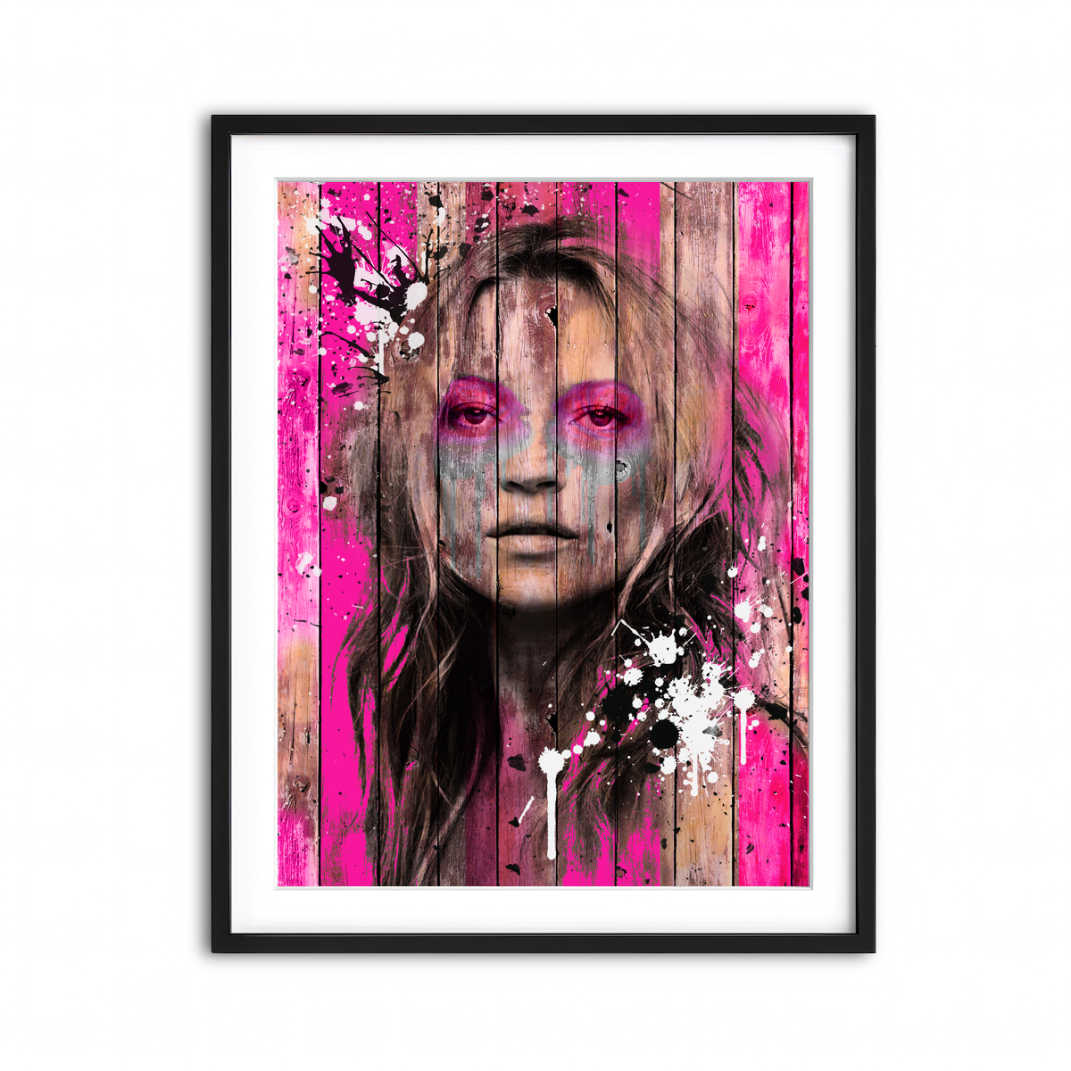 Framed Print 3x4 Black