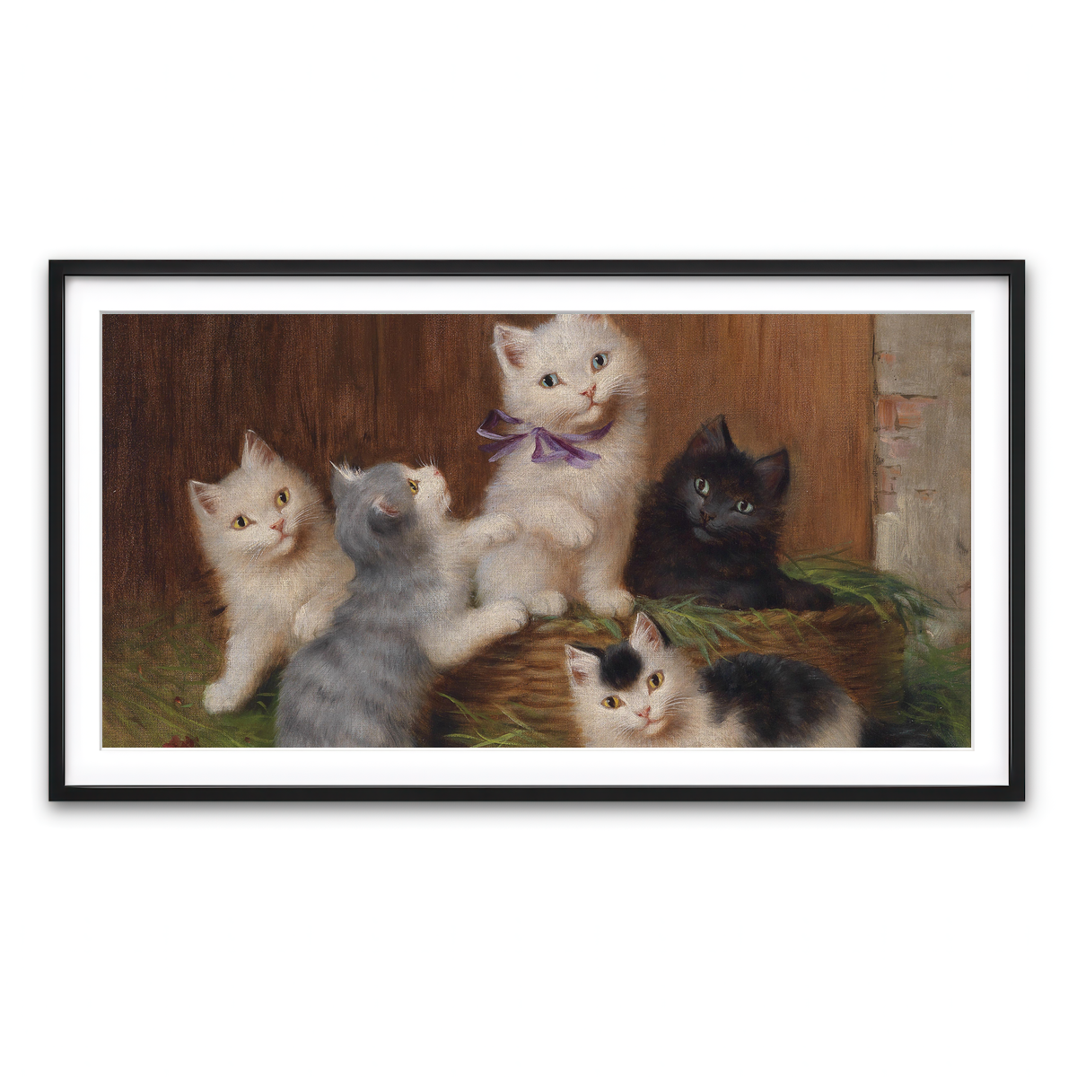 Framed Print 2x1 Black