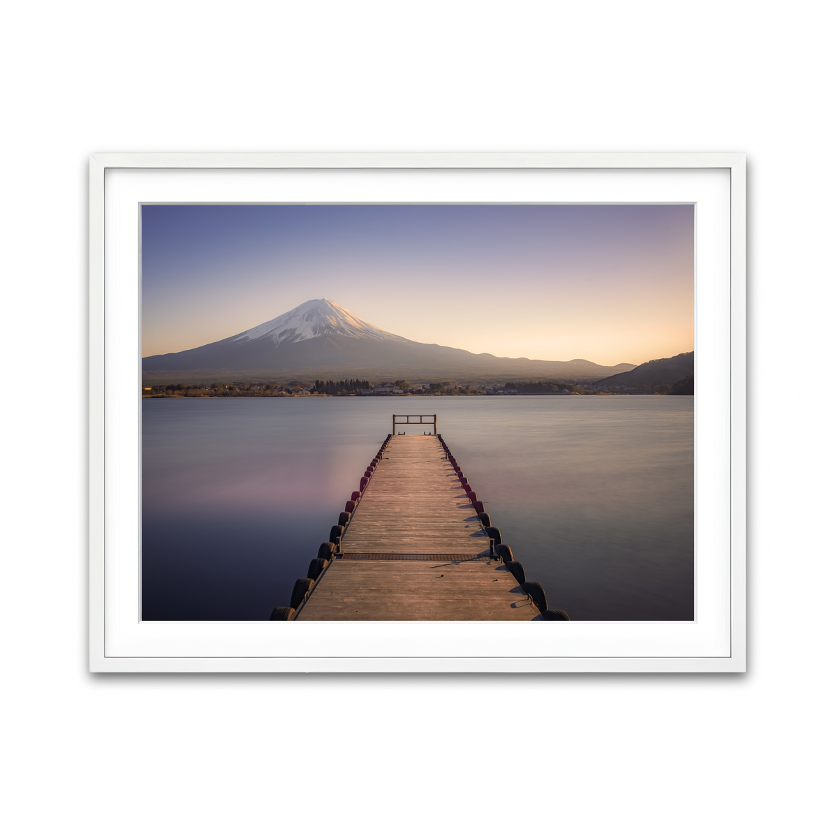 Framed Print 4x3 White