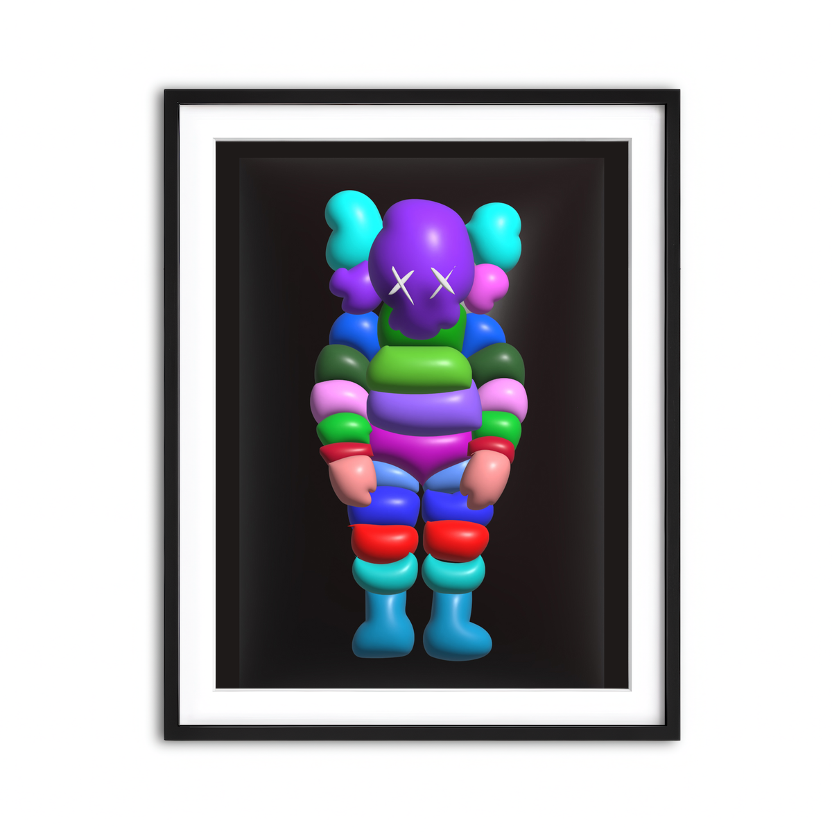 Framed Print 3x4 Black