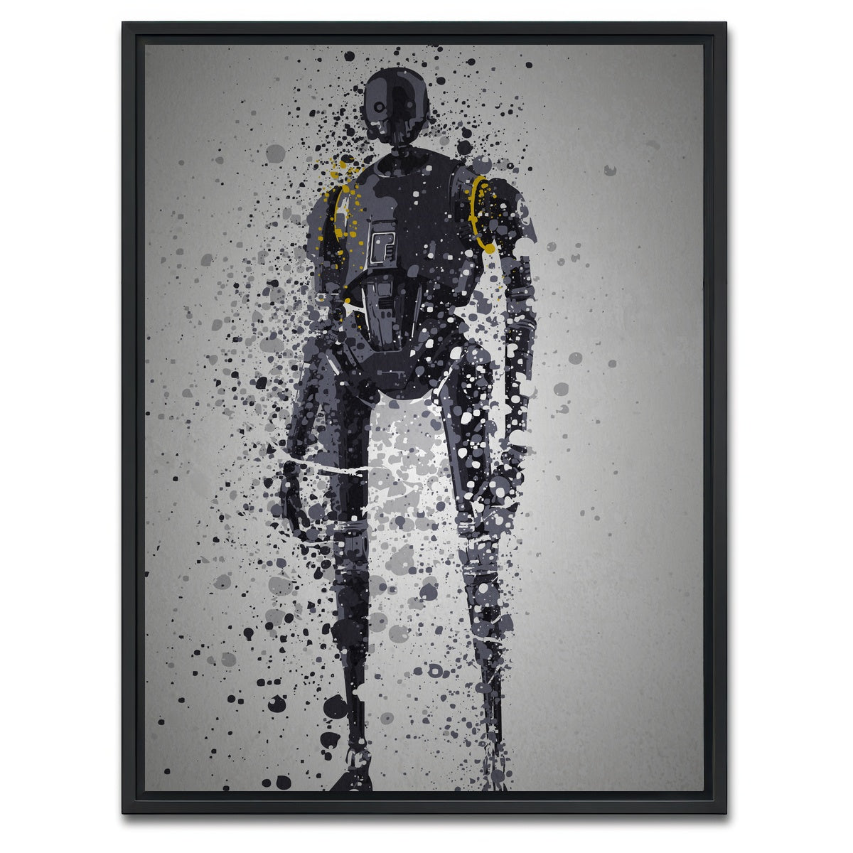 AUTO-MOCKUP WHITE | Kay | 1 Piece | Black Framed Canvas | group=3x4