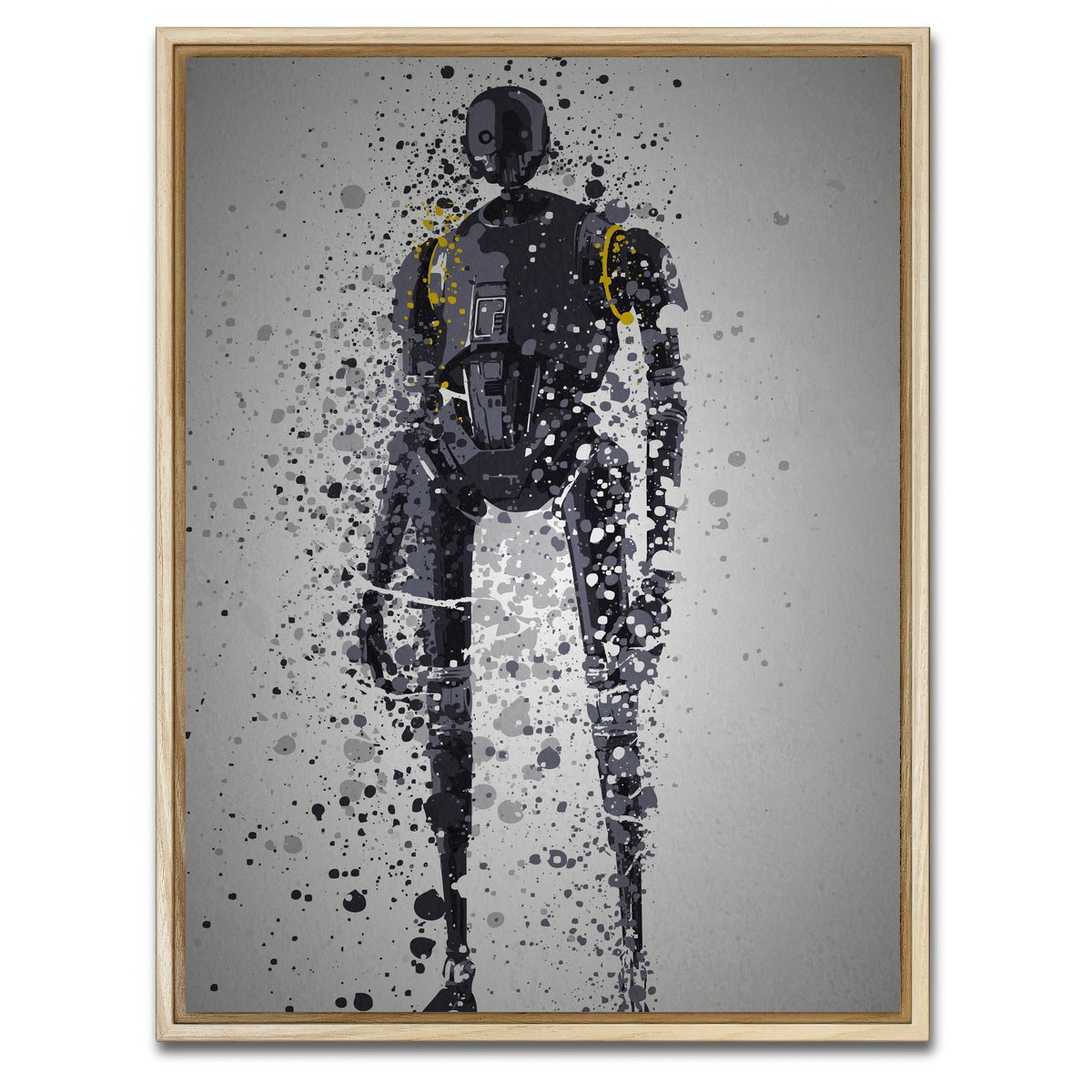 AUTO-MOCKUP WHITE | Kay | 1 Piece | Natural Framed Canvas | group=3x4