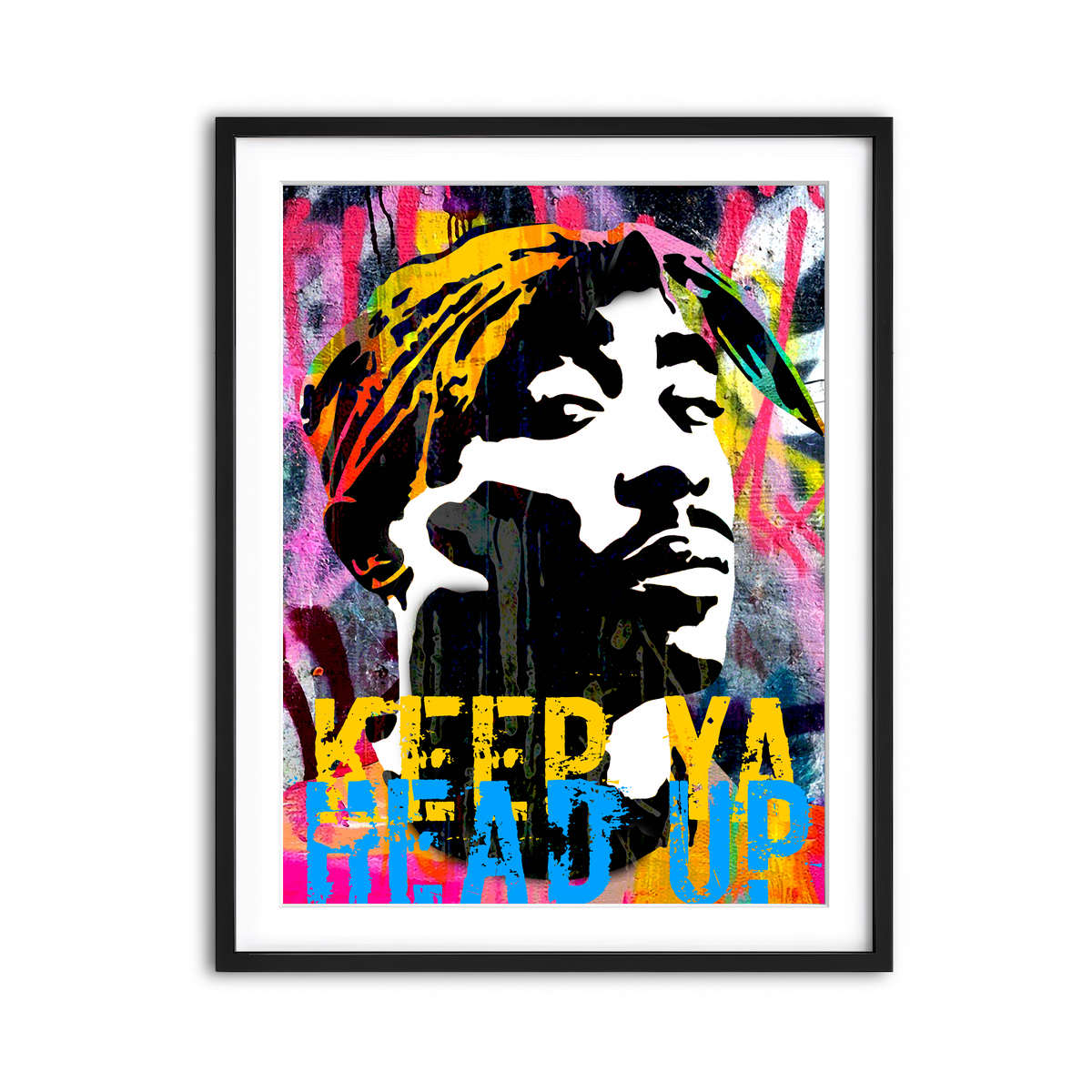 Framed Print 3x4 Black