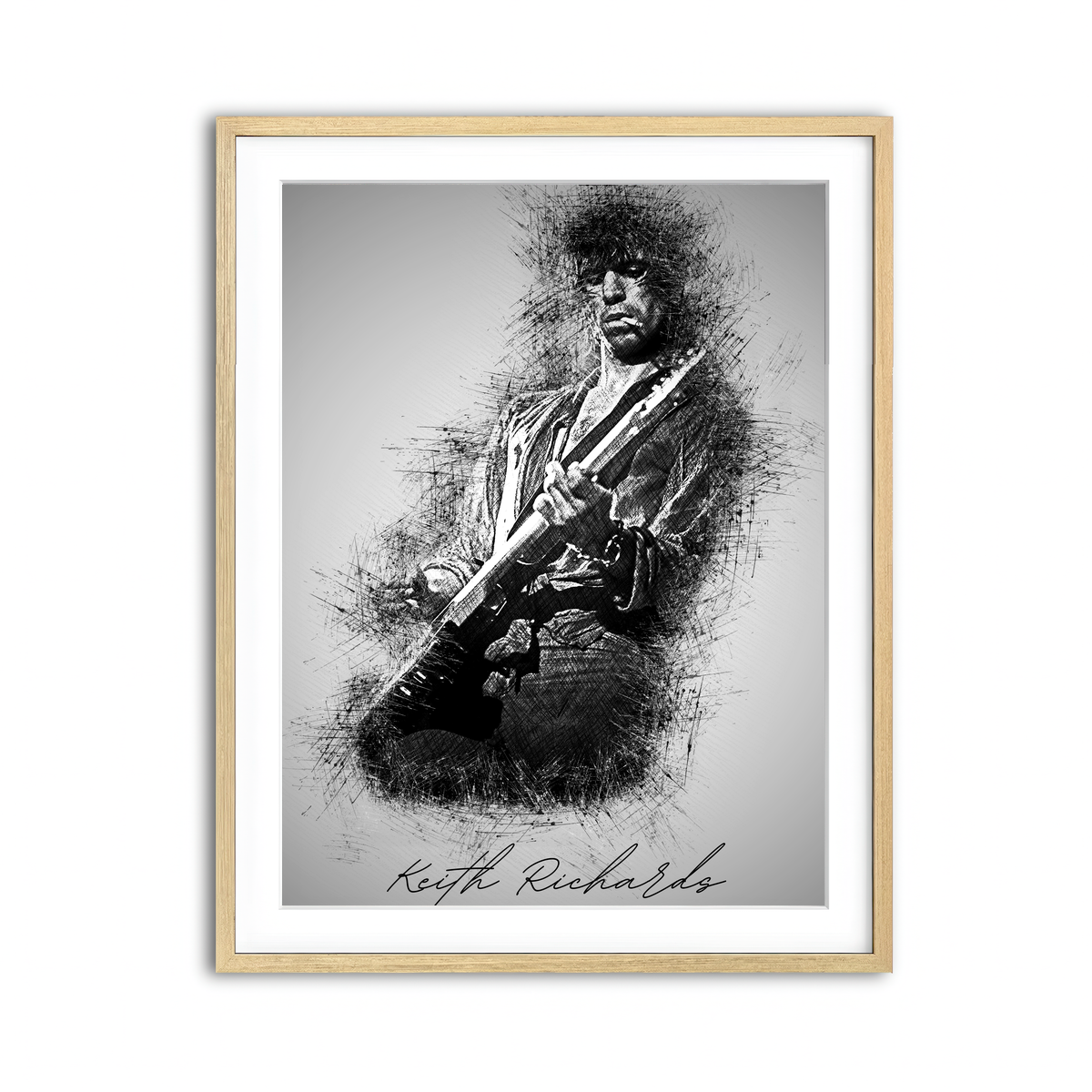Framed Print 3x4 Natural
