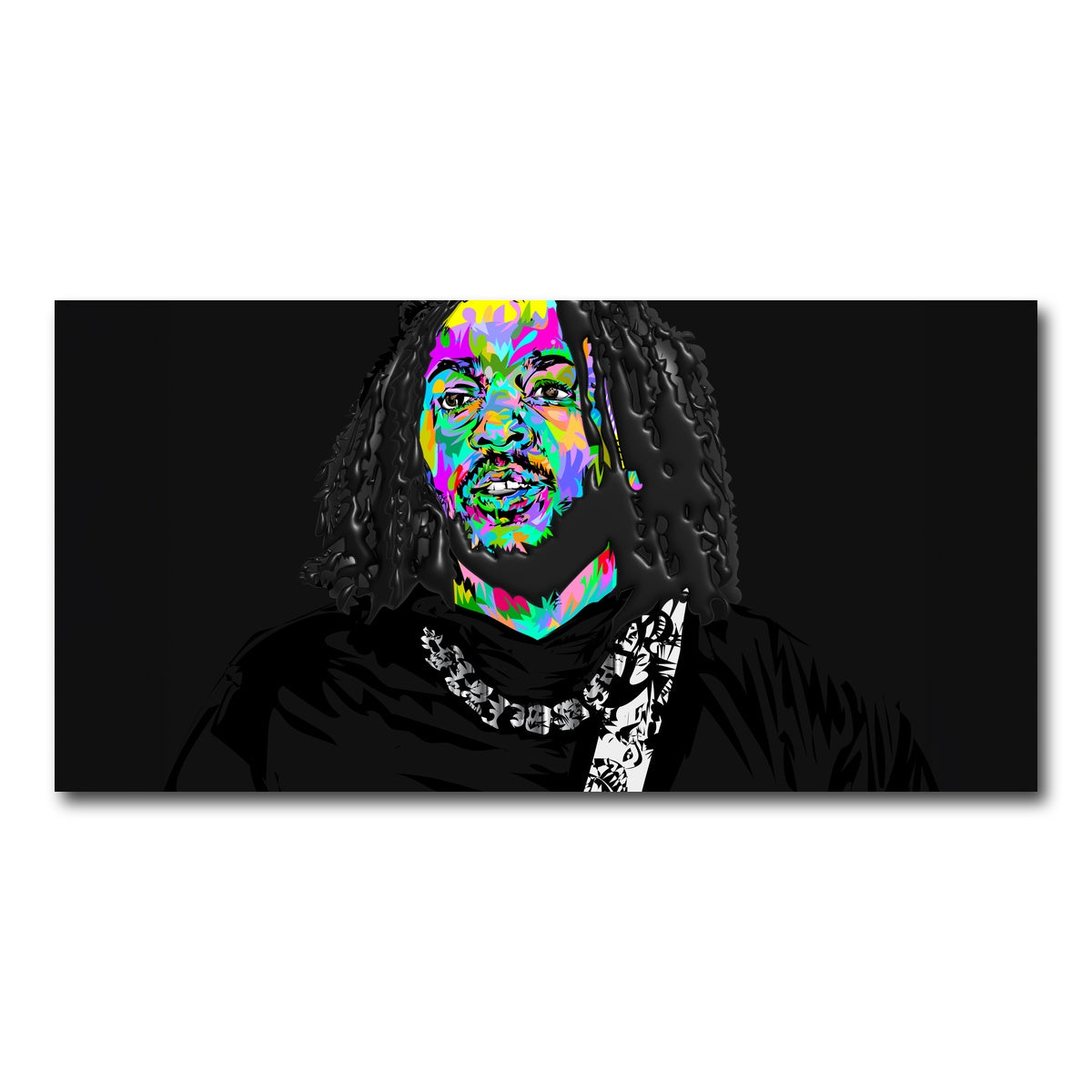 AUTO-MOCKUP WHITE | Kendrick Thorns | 1 Piece | Gallery Wrap Canvas | group=2x1