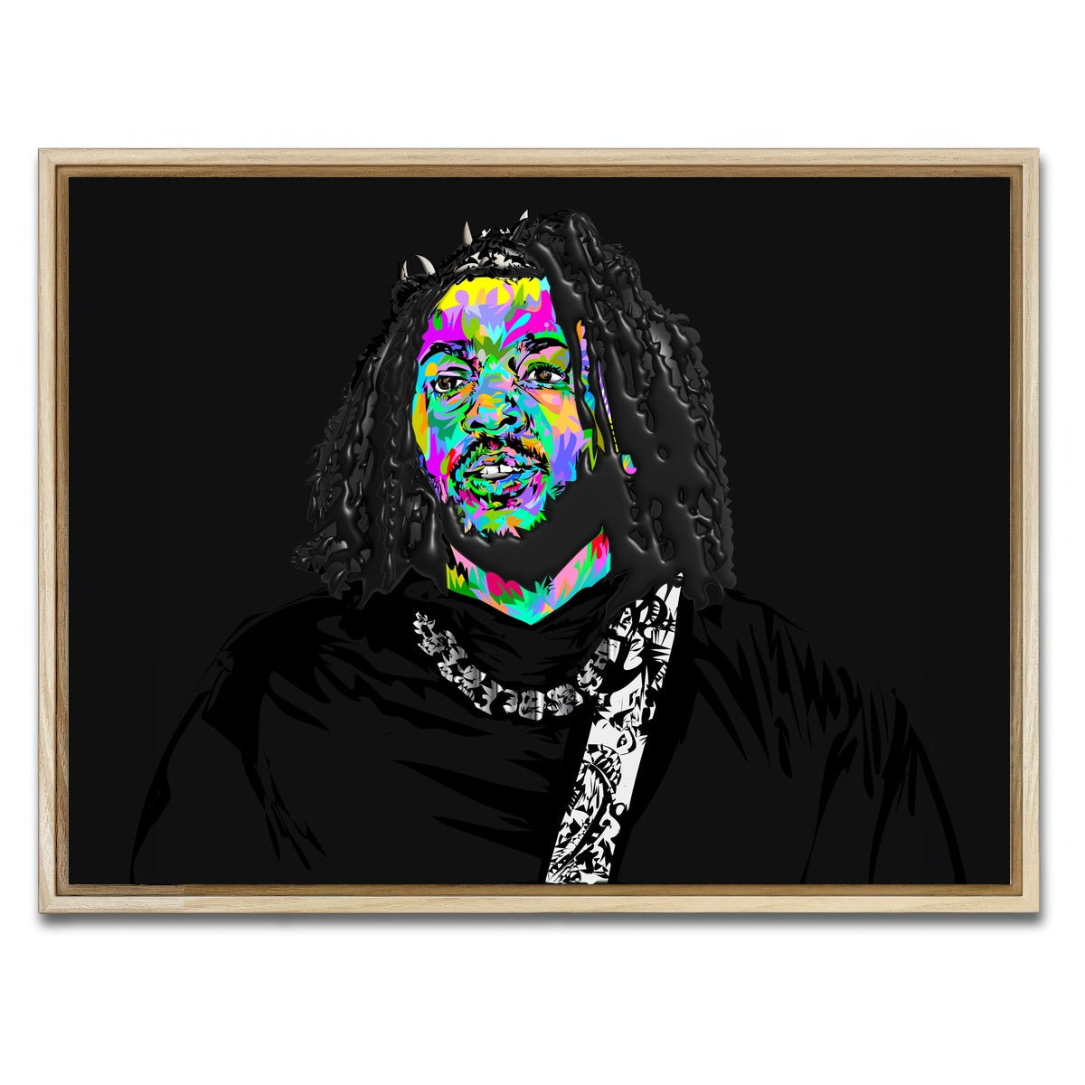 AUTO-MOCKUP WHITE | Kendrick Thorns | 1 Piece | Natural Framed Canvas | group=4x3