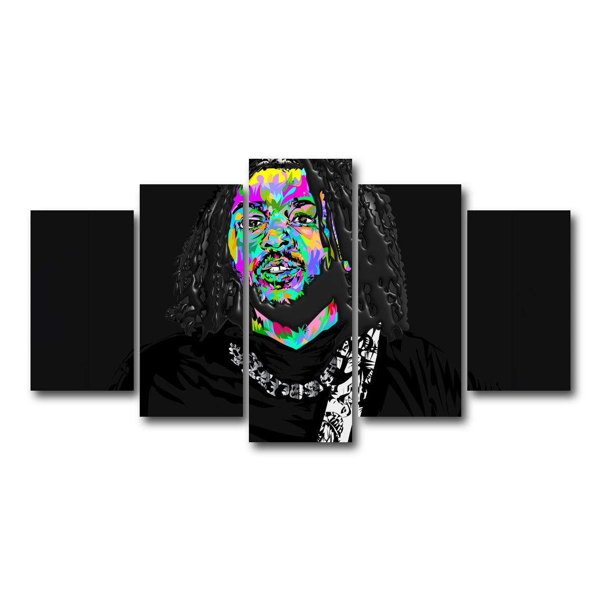 AUTO-MOCKUP WHITE | Kendrick Thorns | 5 Piece | Gallery Wrap Canvas | group=5_normal