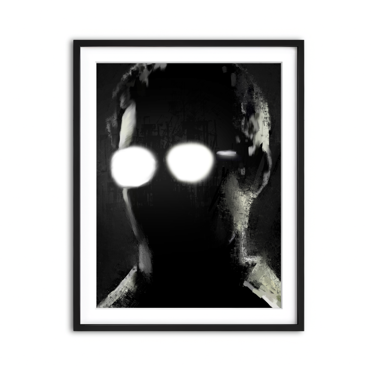 Framed Print 3x4 Black