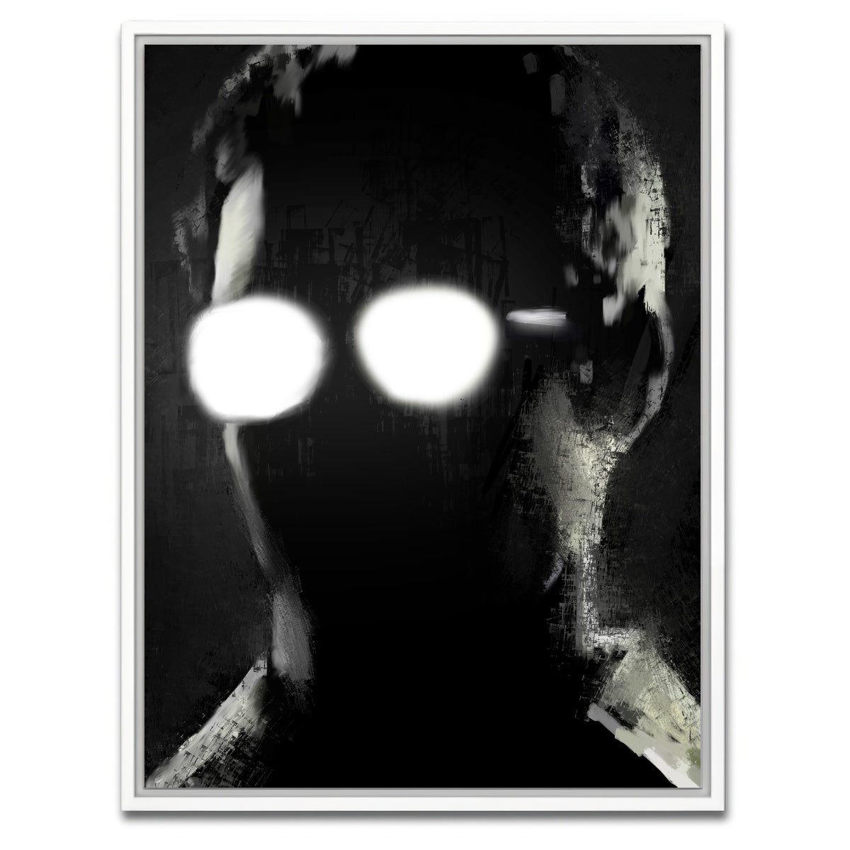 AUTO-MOCKUP WHITE | Kevin Sin City | 1 Piece | White Framed Canvas | group=3x4