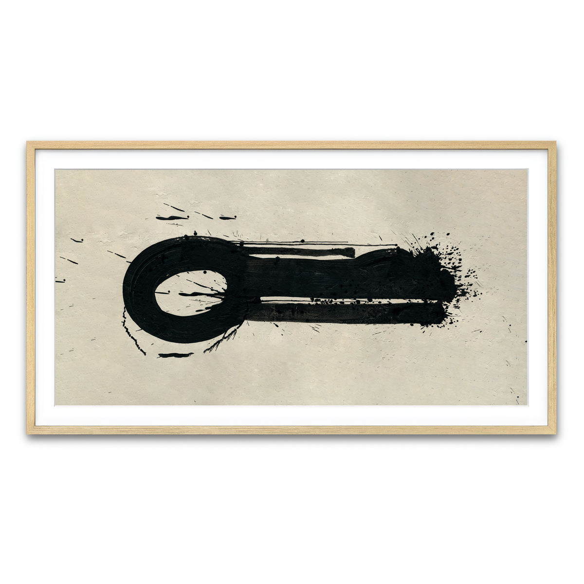 Framed Print 2x1 Natural