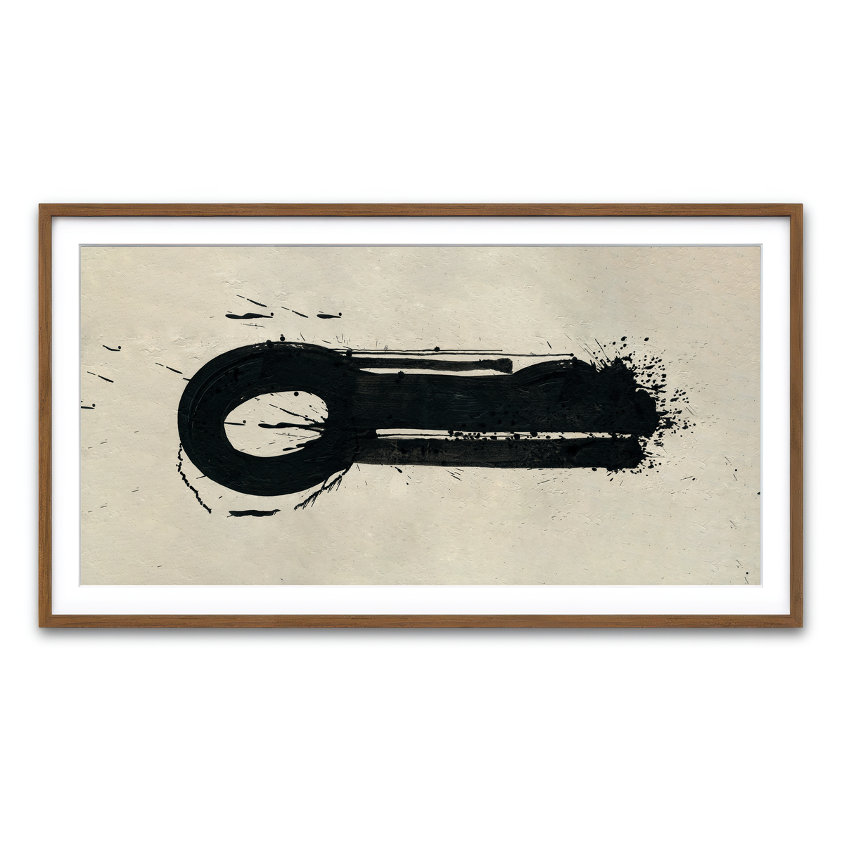 Framed Print 2x1 Walnut