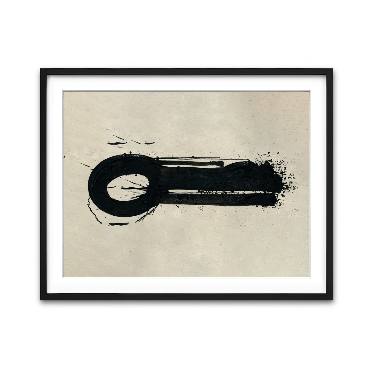 Framed Print 4x3 Black