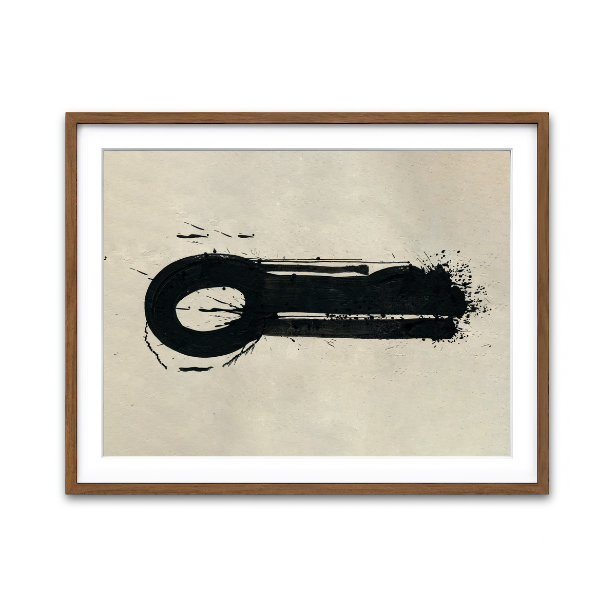 Framed Print 4x3 Walnut