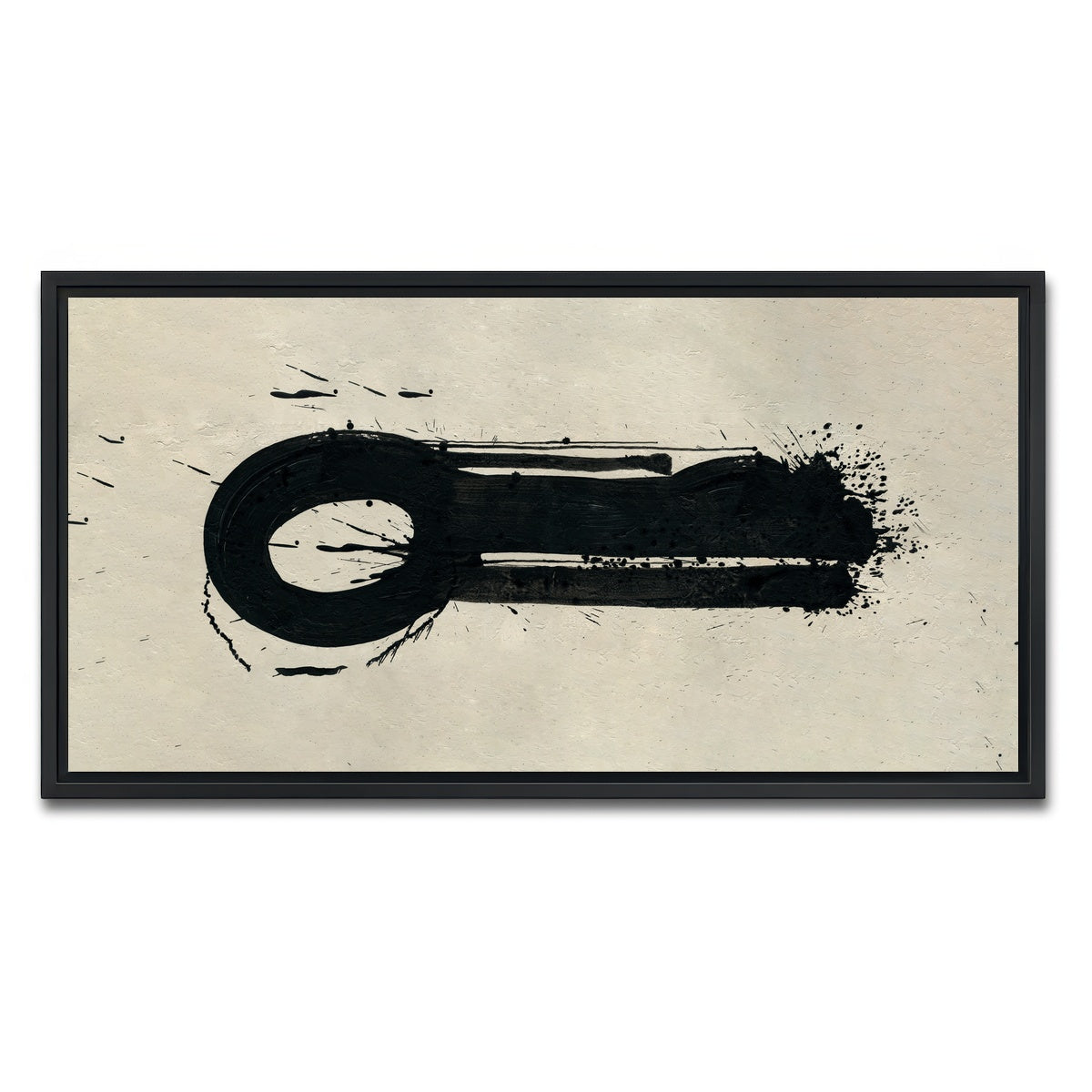 AUTO-MOCKUP WHITE | Key Black | 1 Piece | Black Framed Canvas | group=2x1