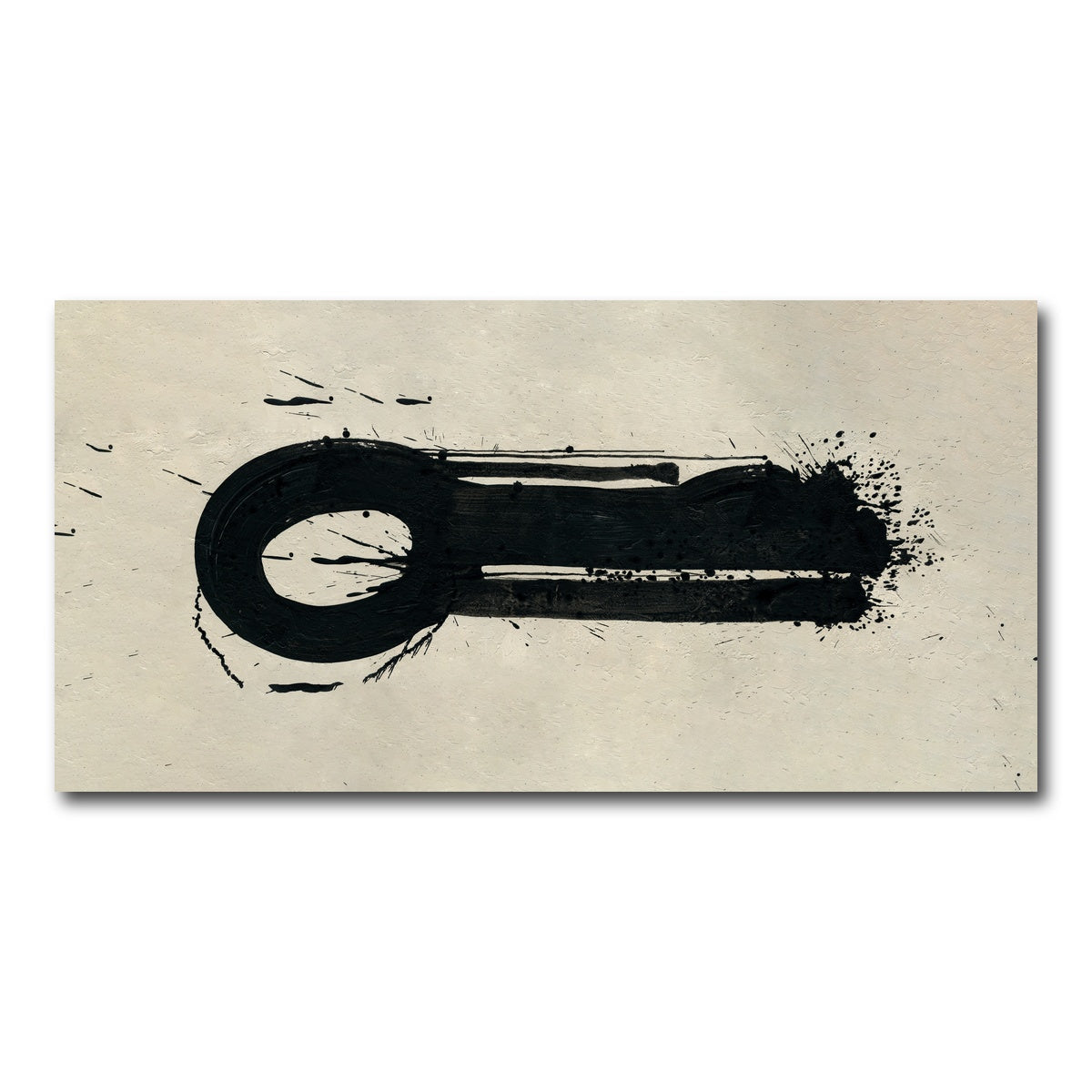 AUTO-MOCKUP WHITE | Key Black | 1 Piece | Gallery Wrap Canvas | group=2x1