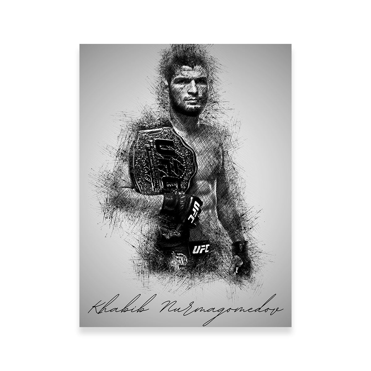 Khabib Nurmagomedov Wall Art