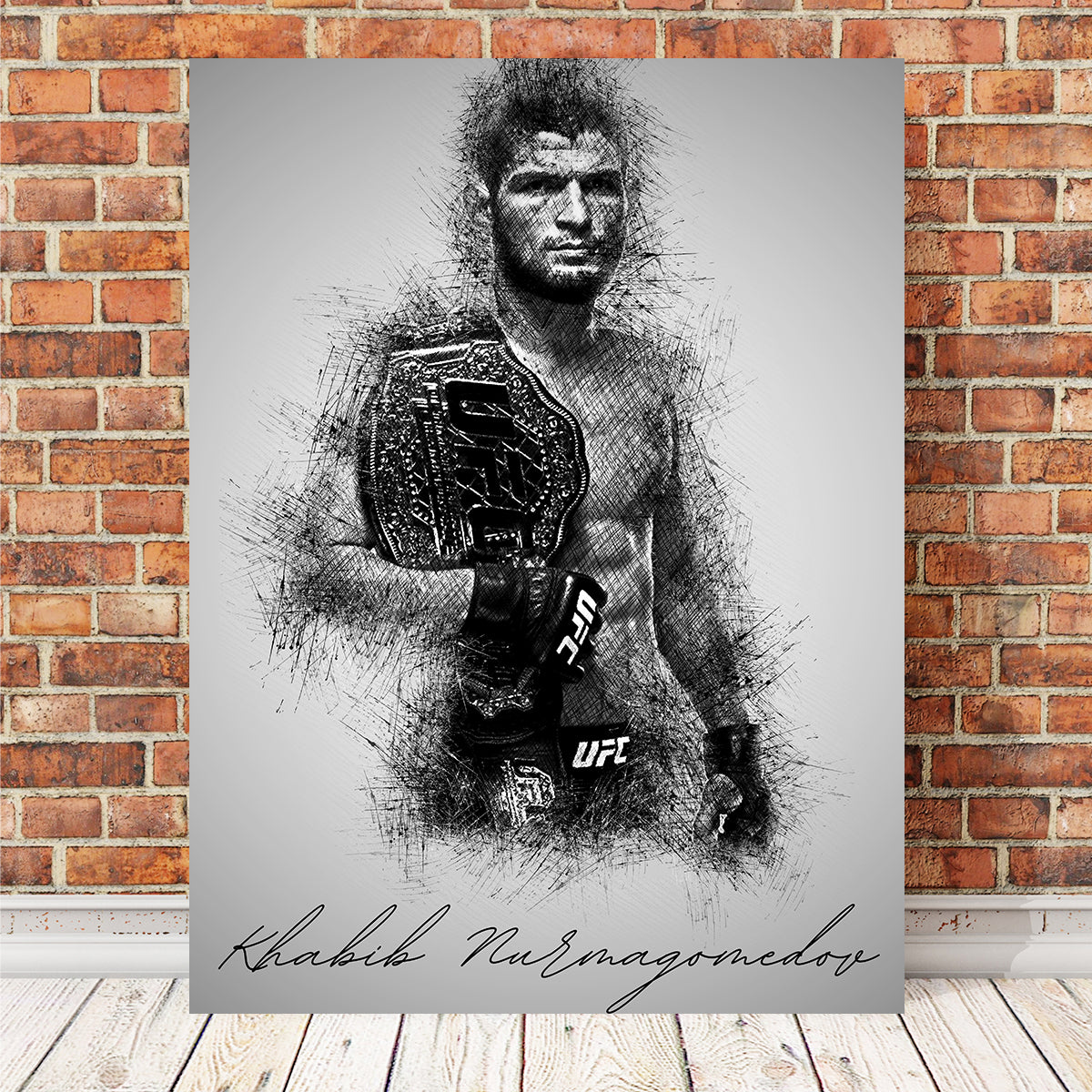 Khabib Nurmagomedov Wall Art