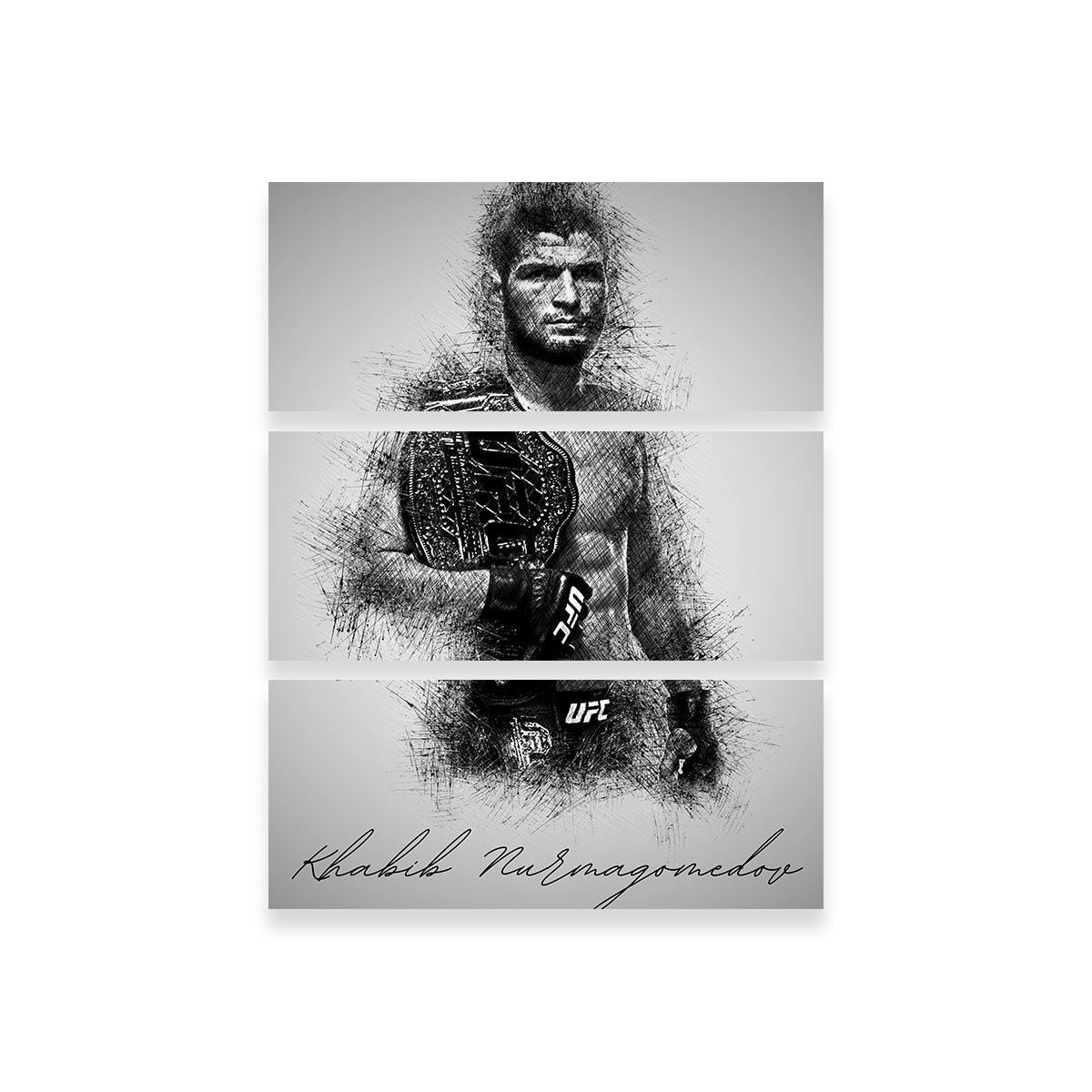 Khabib Nurmagomedov Wall Art