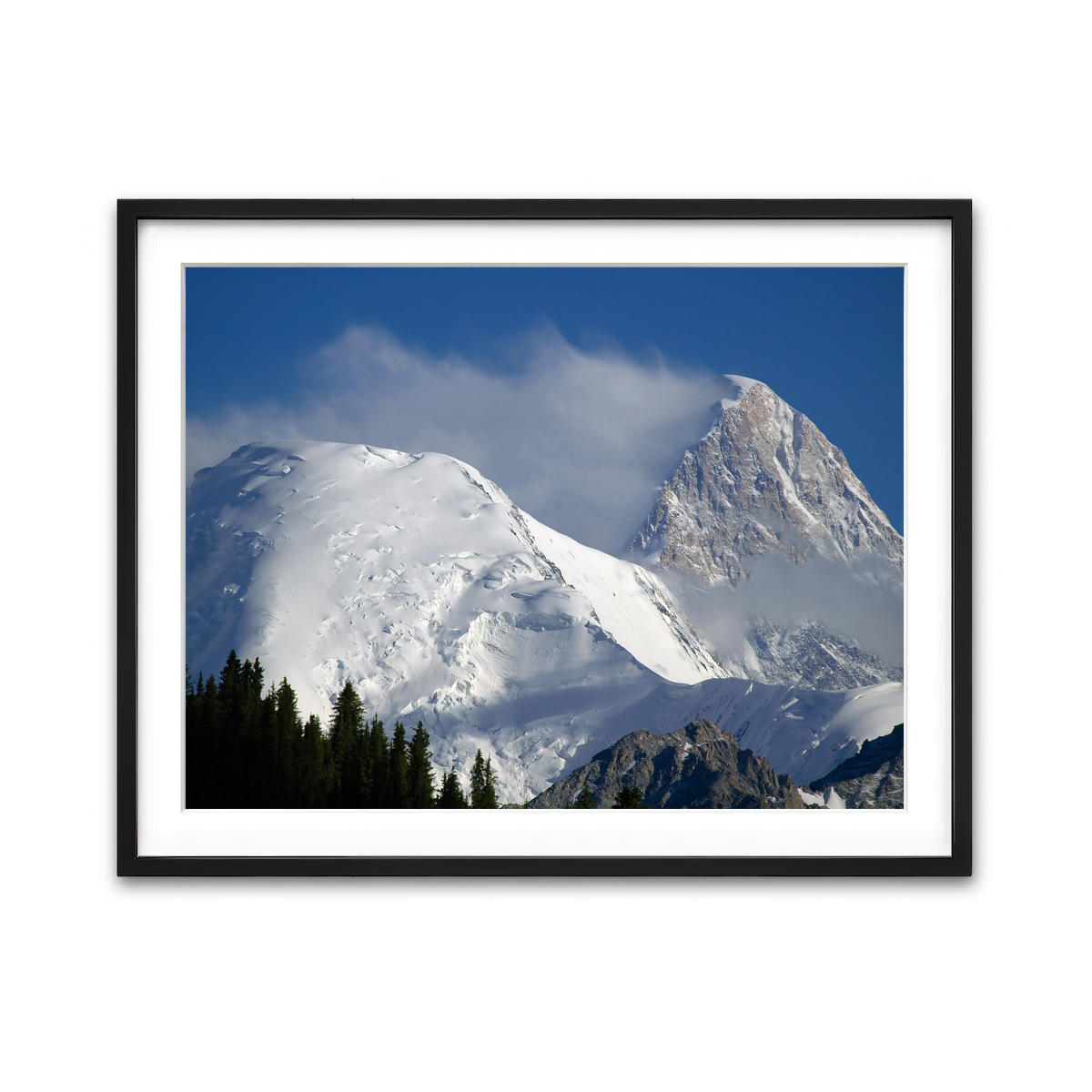 Framed Print 4x3 Black