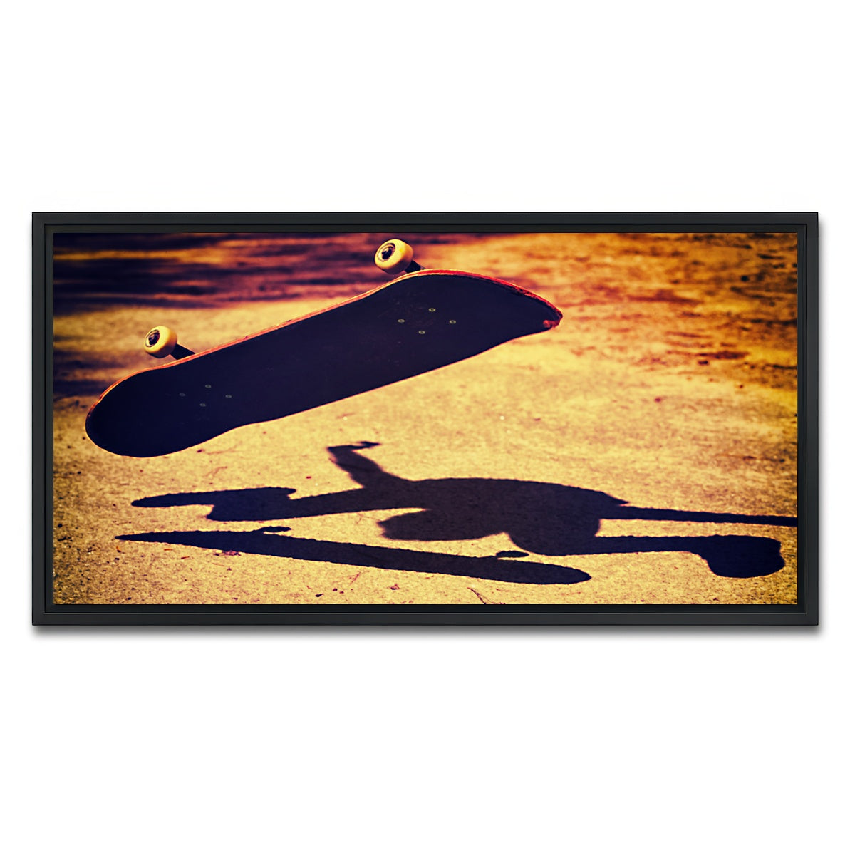 AUTO-MOCKUP WHITE | Kickflip | 1 Piece | Black Framed Canvas | group=2x1