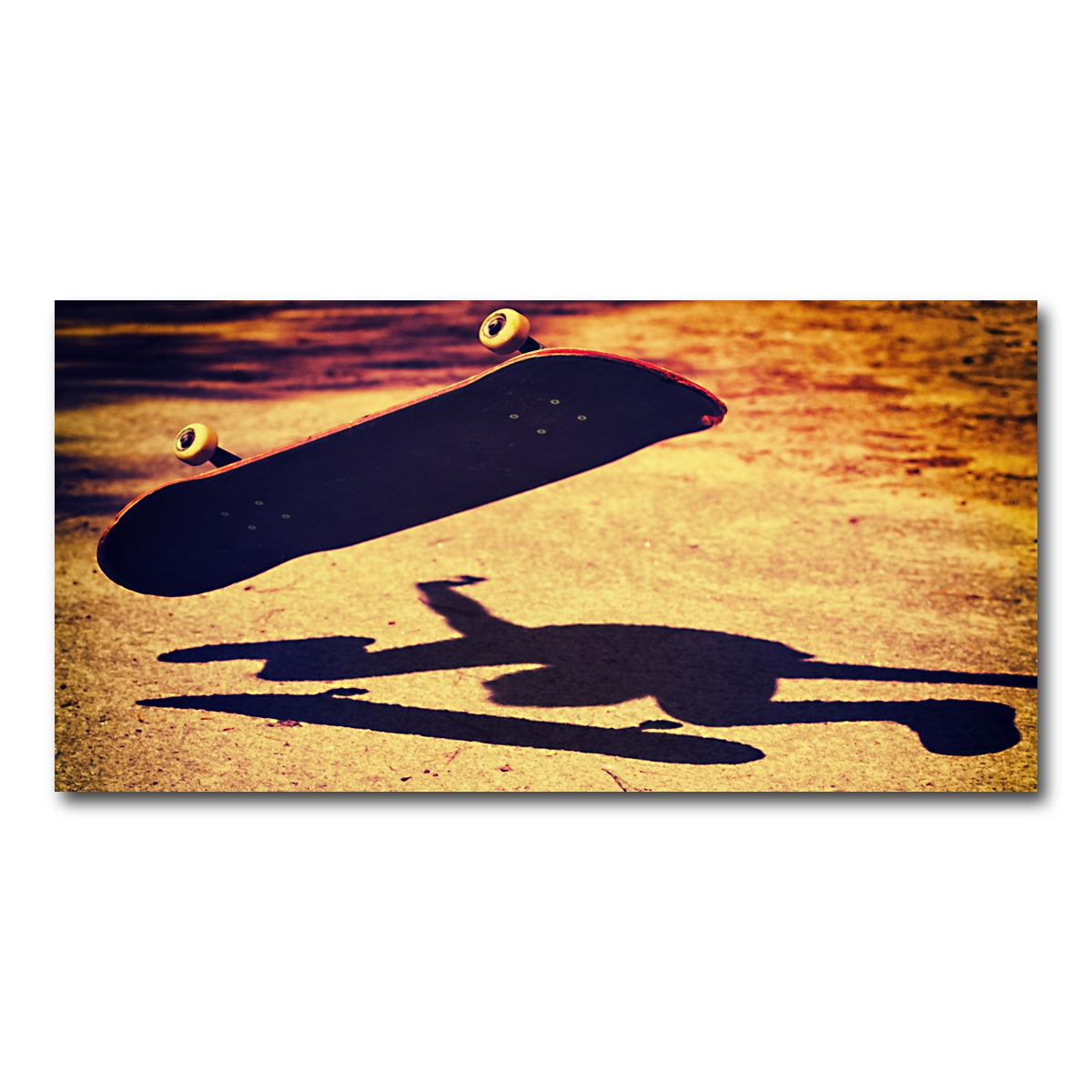 AUTO-MOCKUP WHITE | Kickflip | 1 Piece | Gallery Wrap Canvas | group=2x1